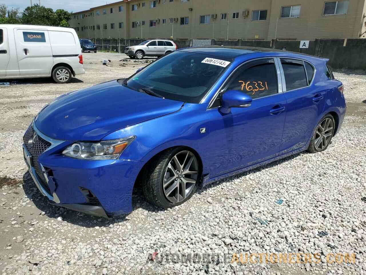 JTHKD5BH5G2273932 LEXUS CT 200 2016