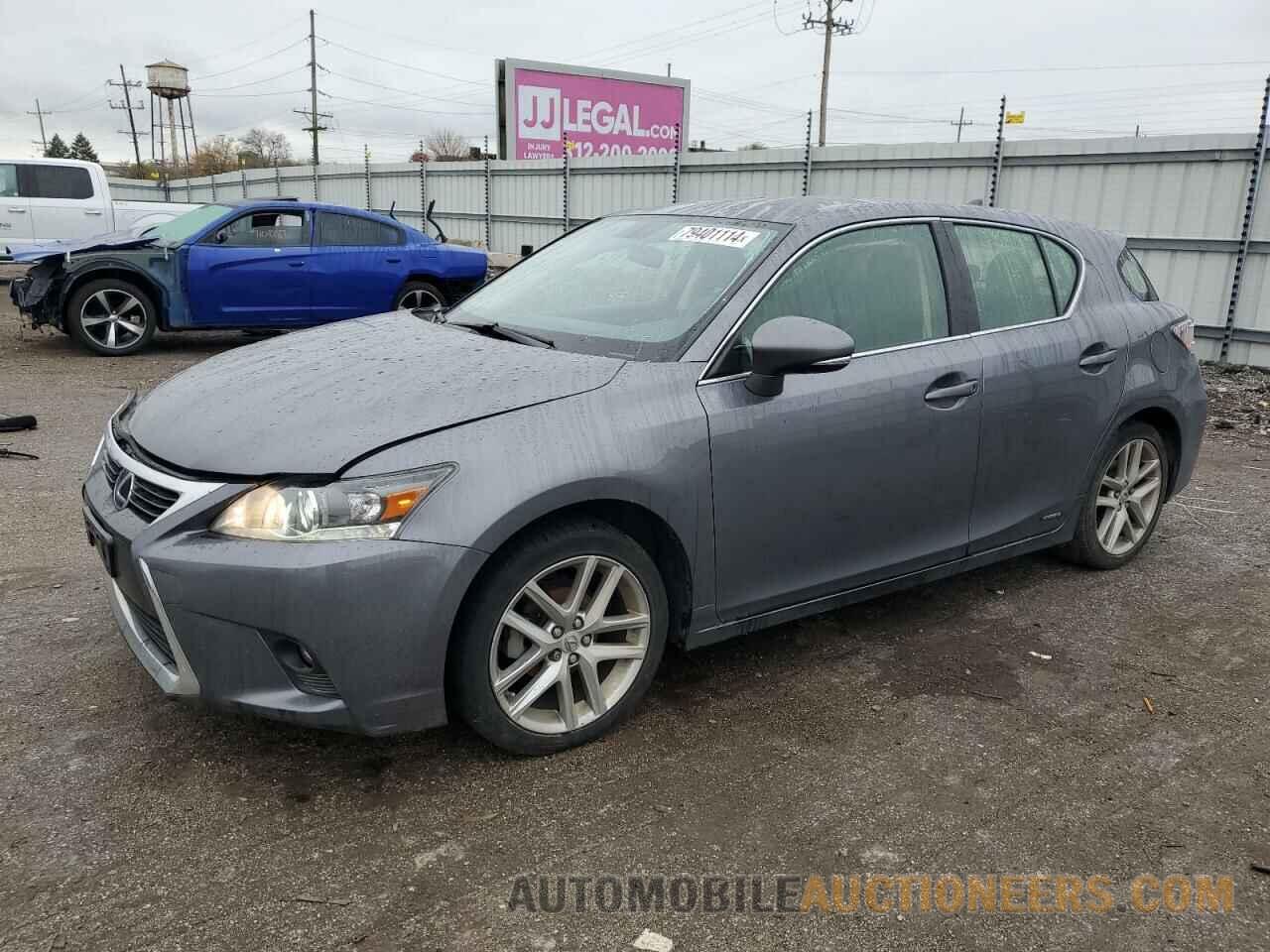 JTHKD5BH5H2280462 LEXUS CT 200 2017