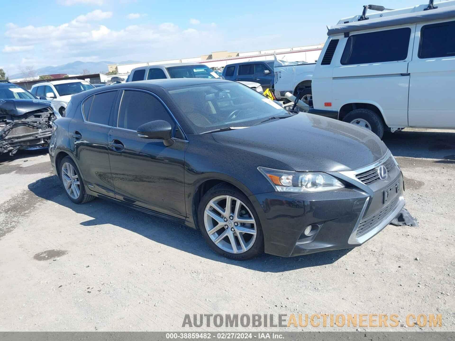 JTHKD5BH5H2283832 LEXUS CT 200H 2017