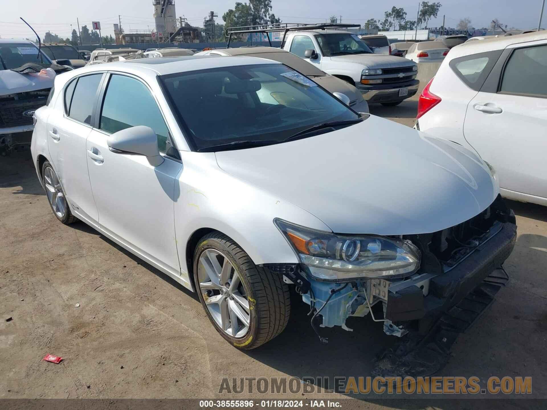 JTHKD5BH5H2284009 LEXUS CT 200H 2017