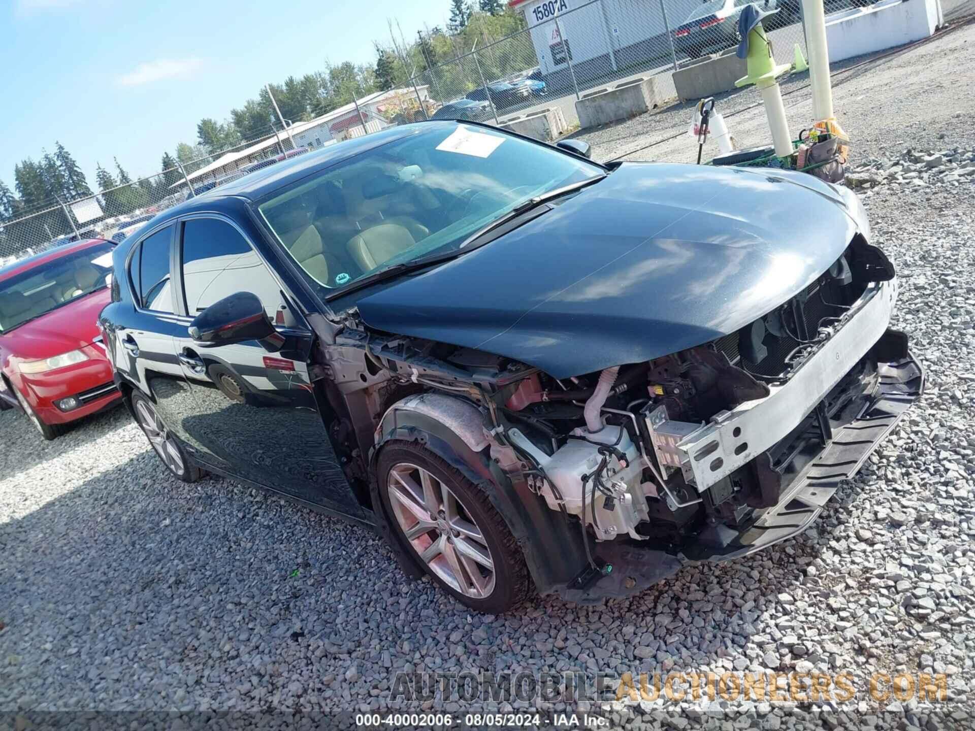 JTHKD5BH5H2287475 LEXUS CT 200H 2017