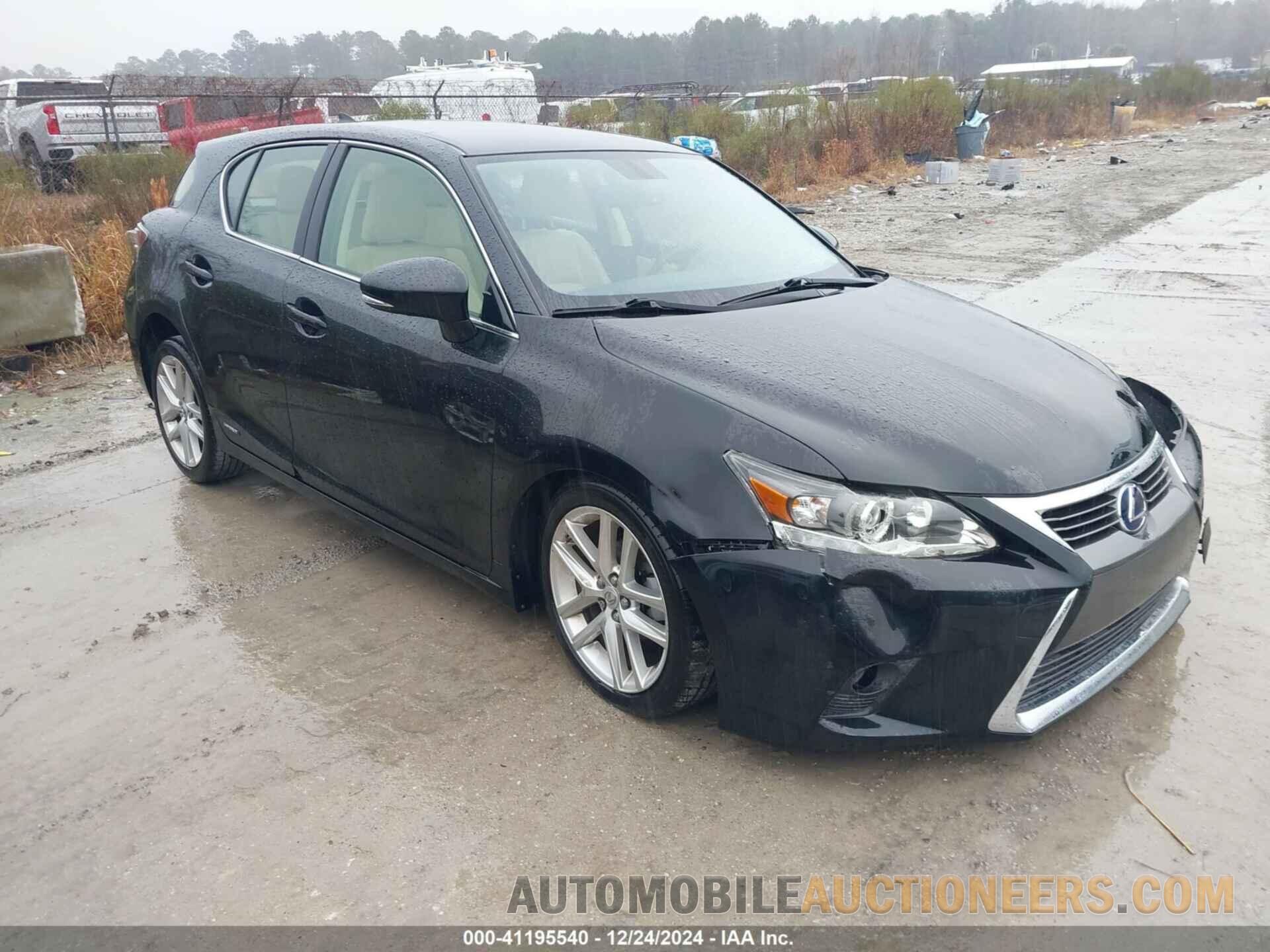 JTHKD5BH5H2292269 LEXUS CT 200H 2017