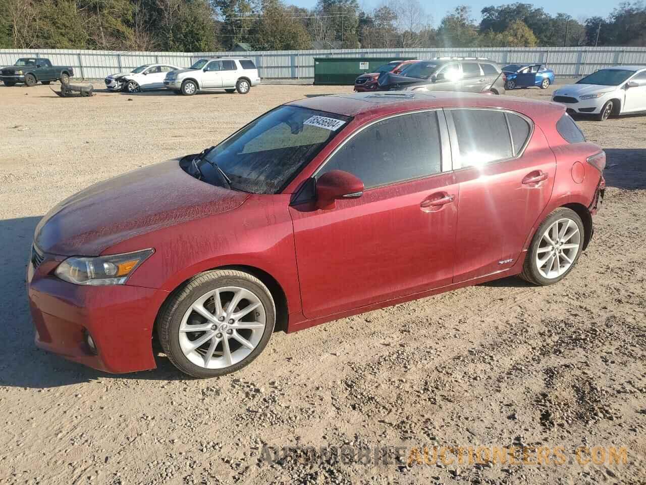 JTHKD5BH6B2008347 LEXUS CT 200 2011