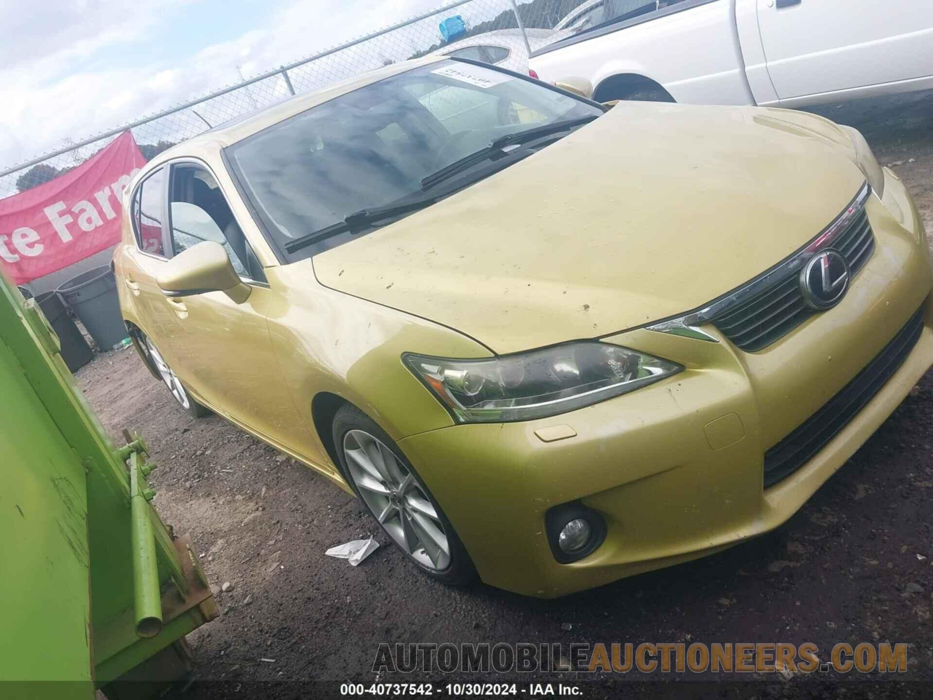 JTHKD5BH6B2018571 LEXUS CT 200H 2011