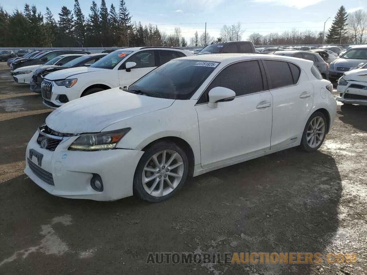 JTHKD5BH6B2038206 LEXUS CT 200 2011