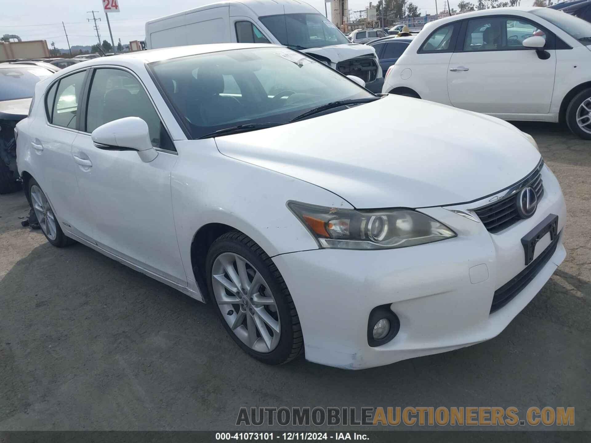 JTHKD5BH6C2054357 LEXUS CT 200H 2012