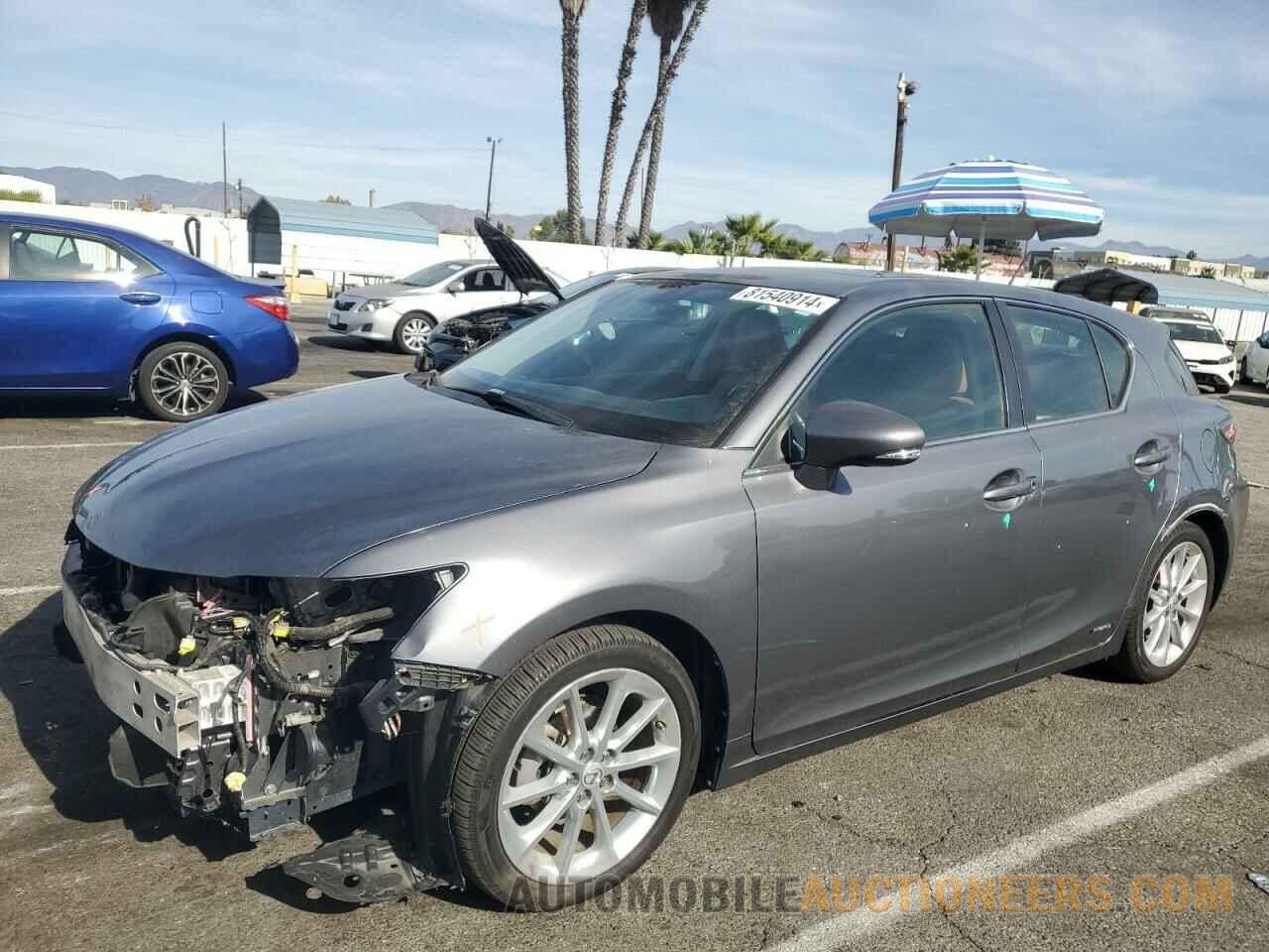 JTHKD5BH6C2099413 LEXUS CT 200 2012