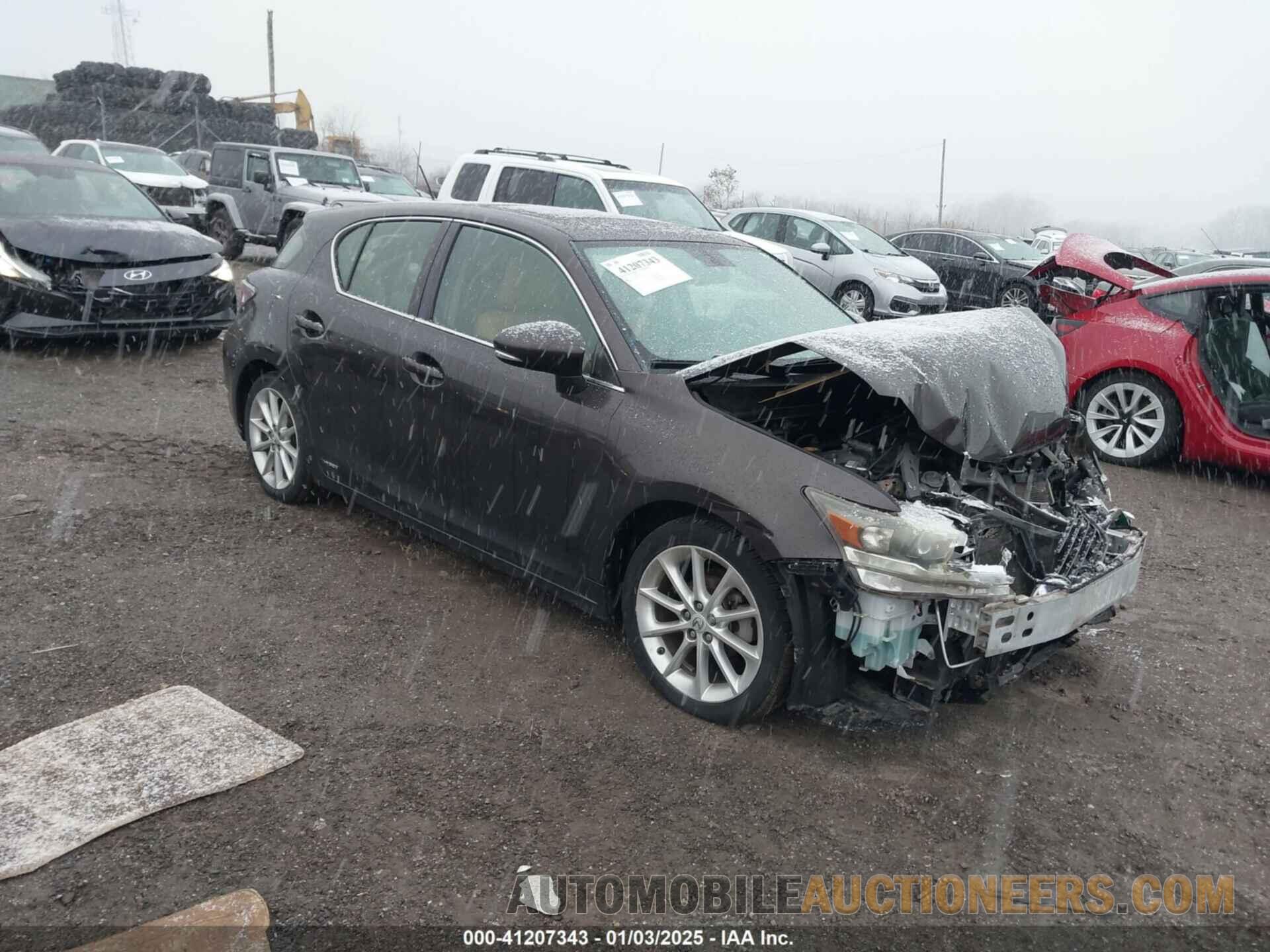 JTHKD5BH6C2100298 LEXUS CT 200H 2012