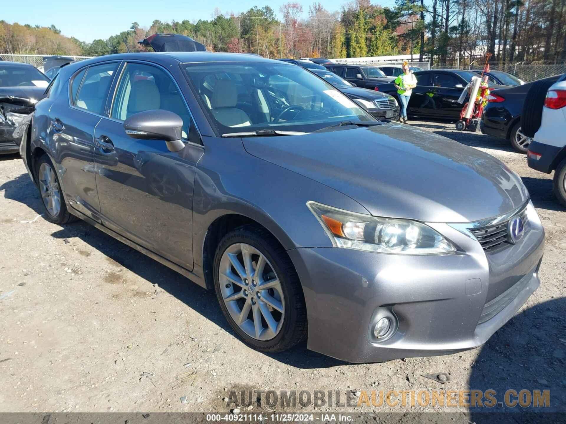 JTHKD5BH6C2118574 LEXUS CT 200H 2012