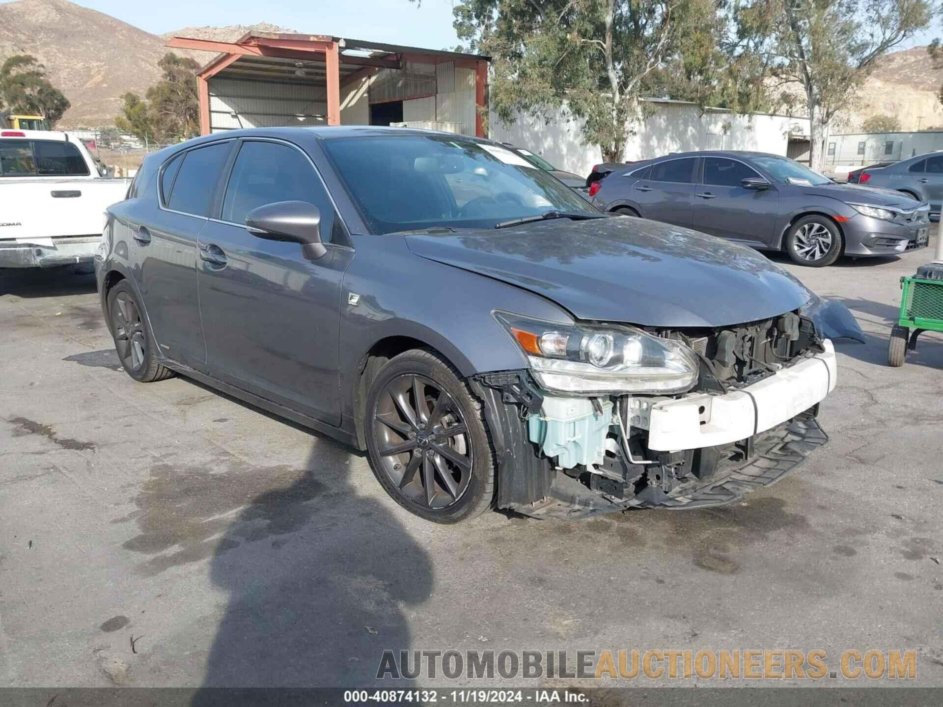 JTHKD5BH6D2167906 LEXUS CT 200H 2013