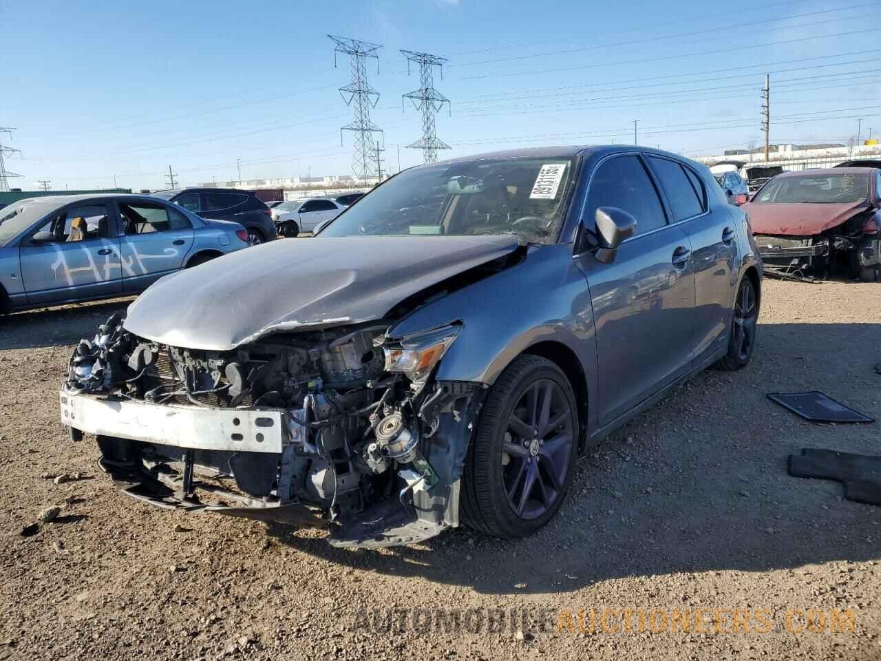 JTHKD5BH6E2197845 LEXUS CT 200 2014