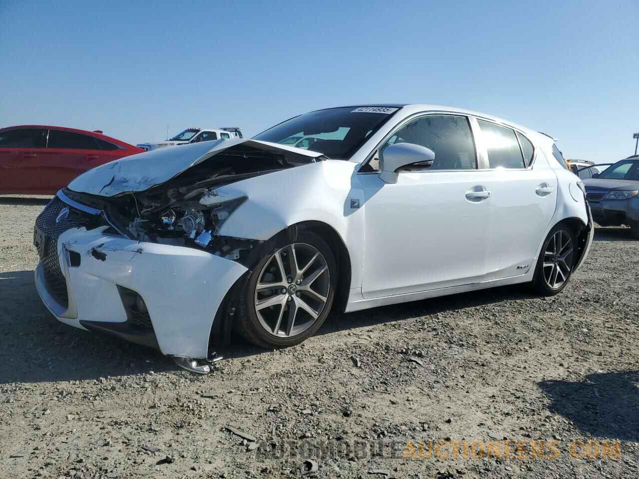 JTHKD5BH6E2206687 LEXUS CT 200 2014