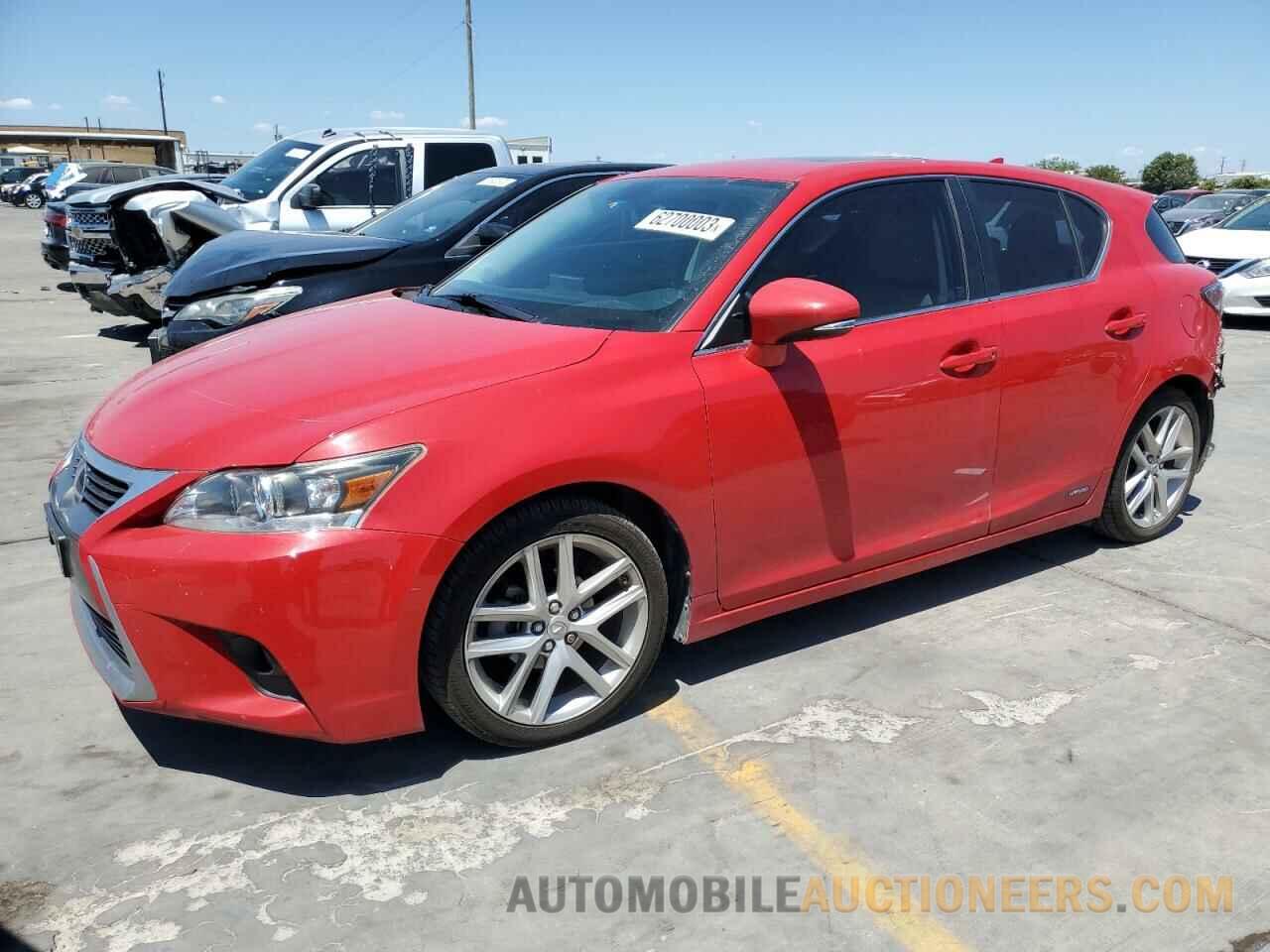 JTHKD5BH6F2223216 LEXUS CT 200 2015