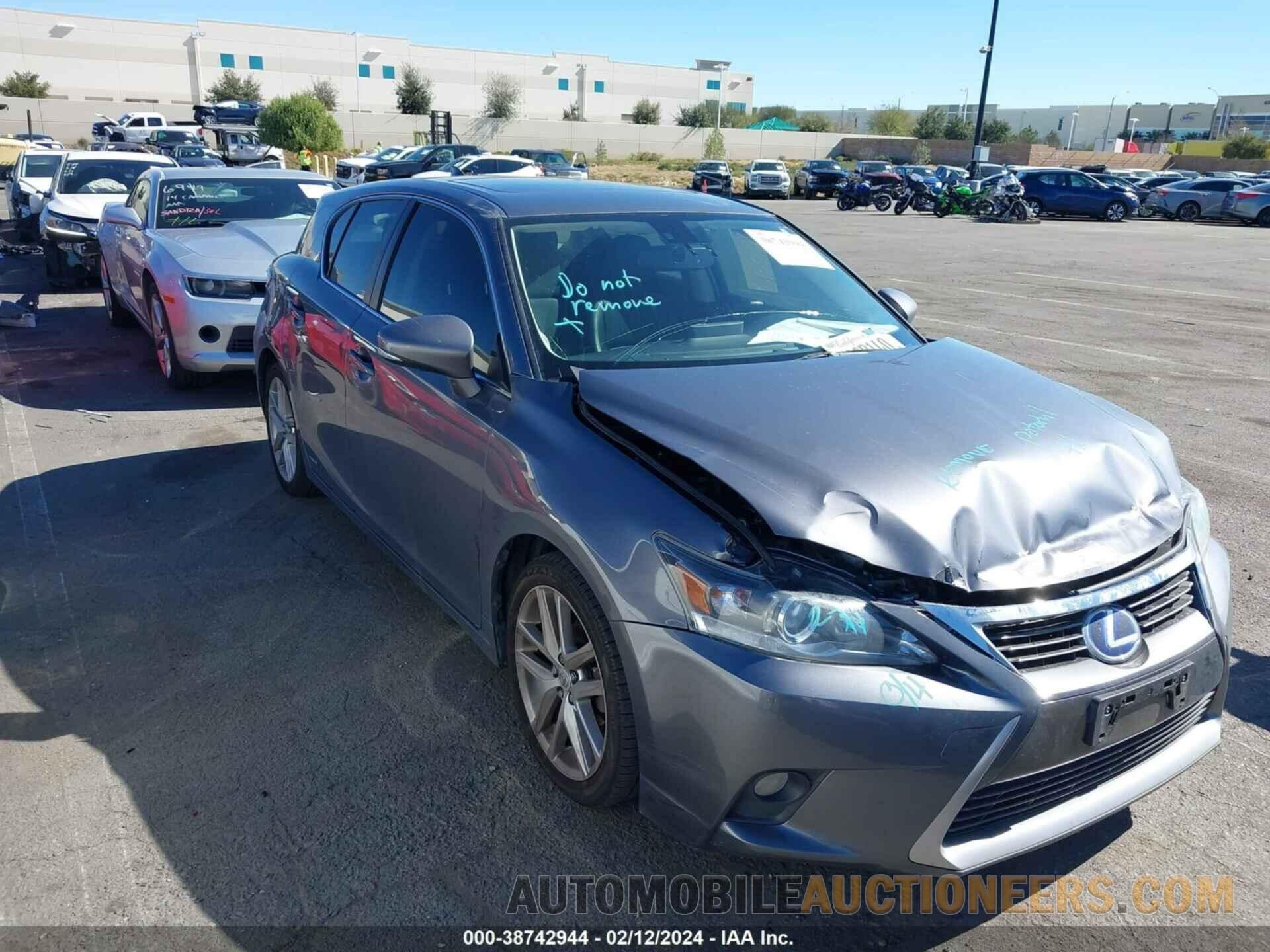 JTHKD5BH6F2228996 LEXUS CT 200H 2015