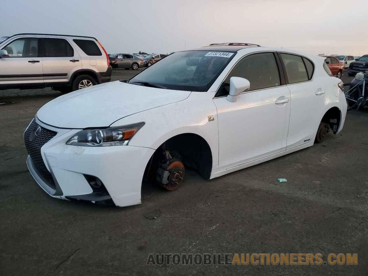 JTHKD5BH6F2232191 LEXUS CT 200 2015