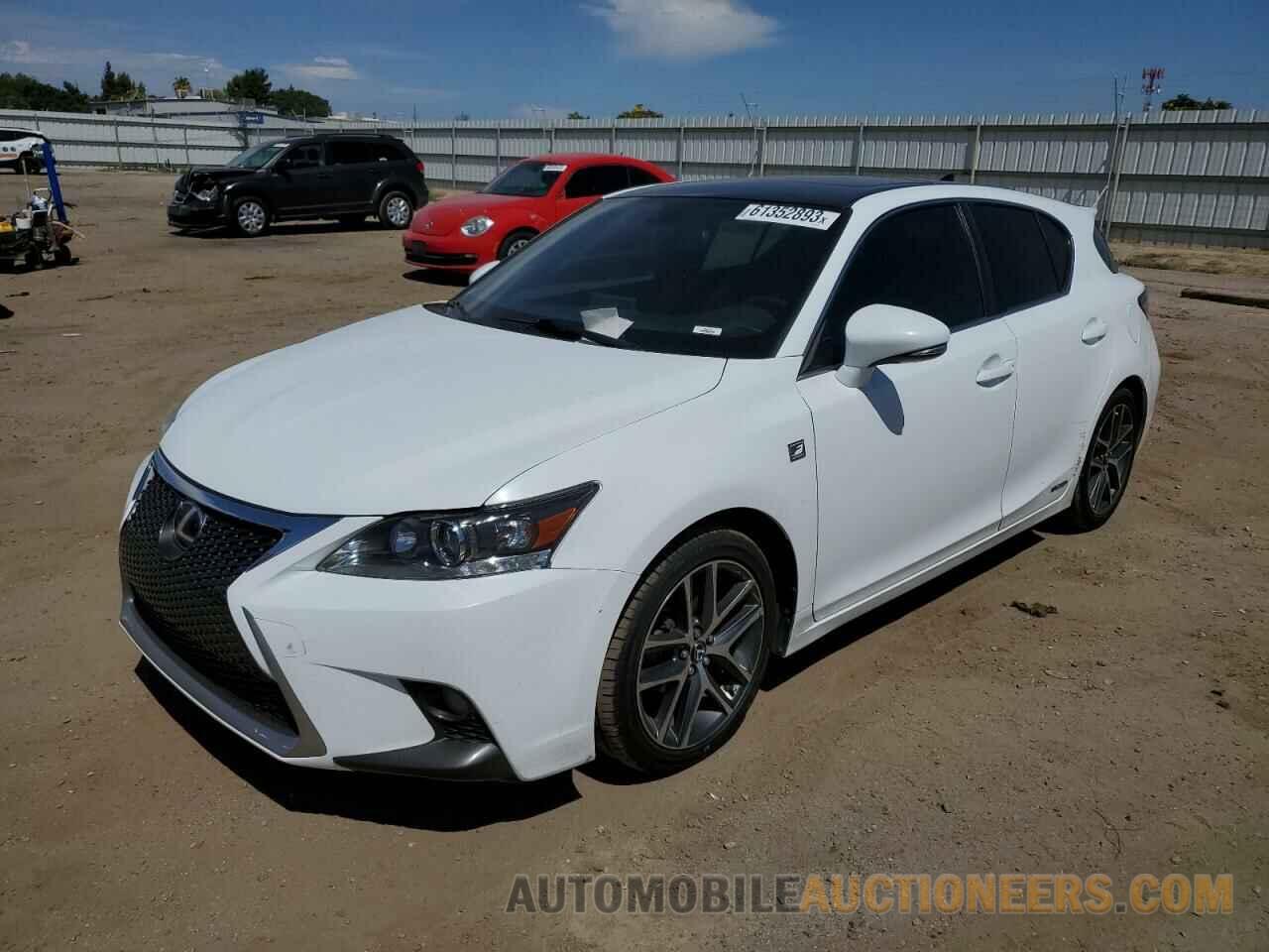 JTHKD5BH6F2244387 LEXUS CT 200 2015