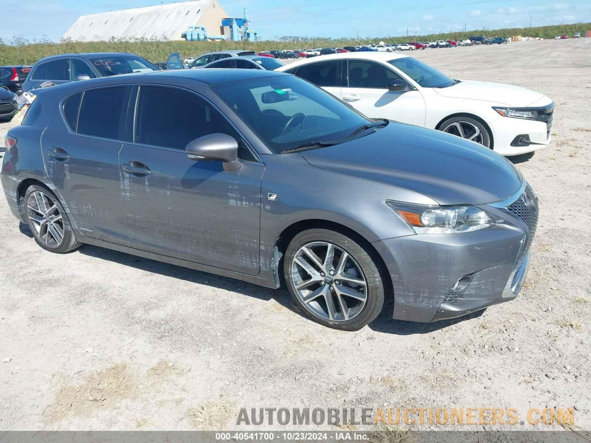 JTHKD5BH6G2261286 LEXUS CT 200H 2016