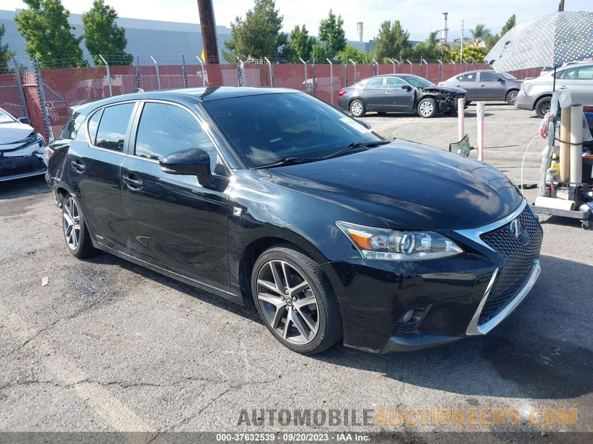 JTHKD5BH6G2263491 LEXUS CT 200H 2016