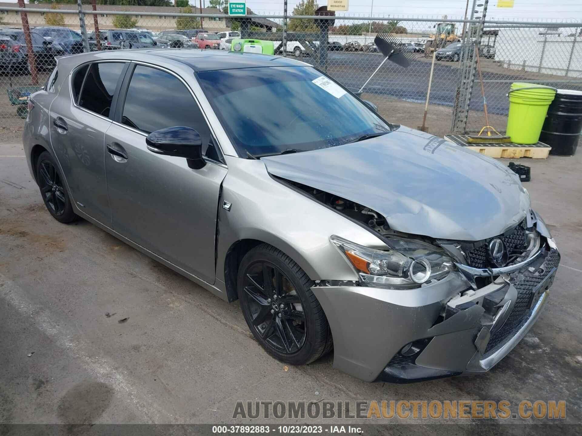 JTHKD5BH6G2265631 LEXUS CT 200H 2016