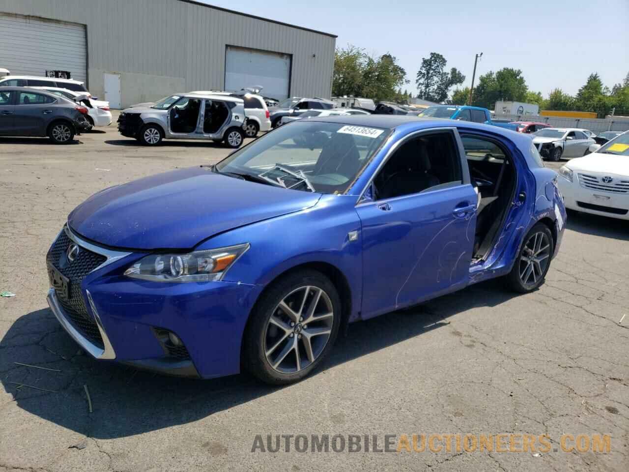 JTHKD5BH6G2266228 LEXUS CT 200 2016