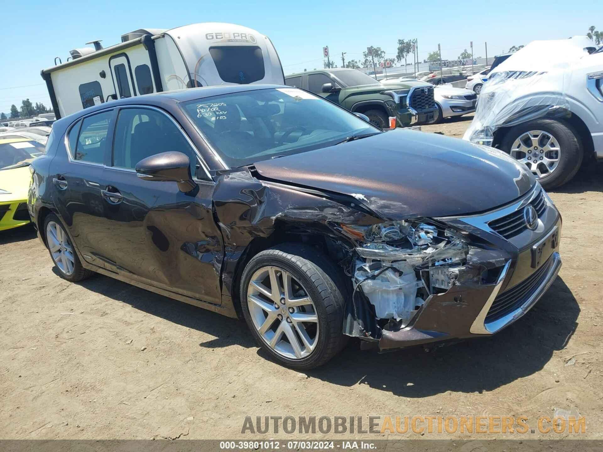 JTHKD5BH6G2271896 LEXUS CT 200H 2016