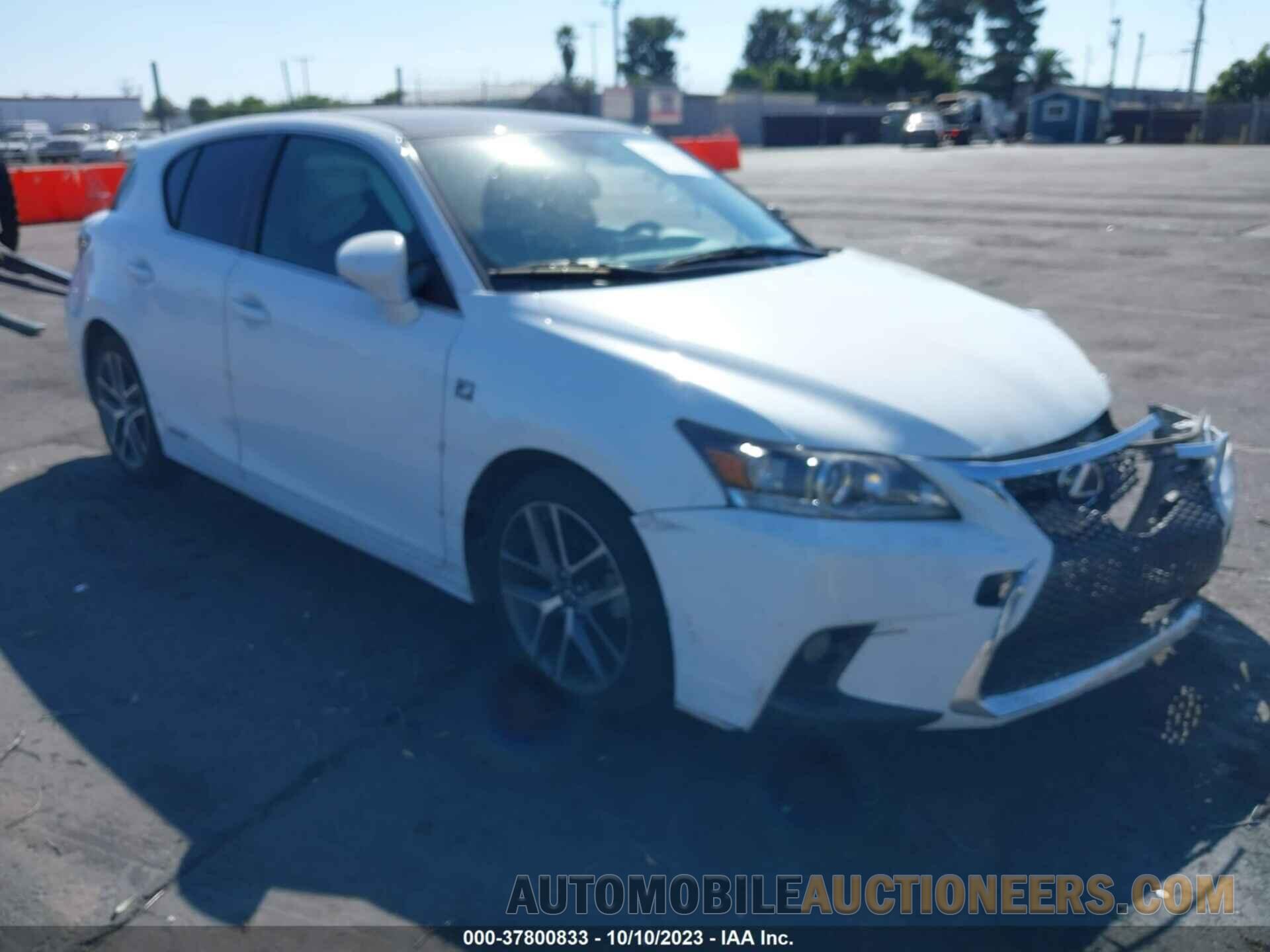 JTHKD5BH6G2274037 LEXUS CT 200H 2016