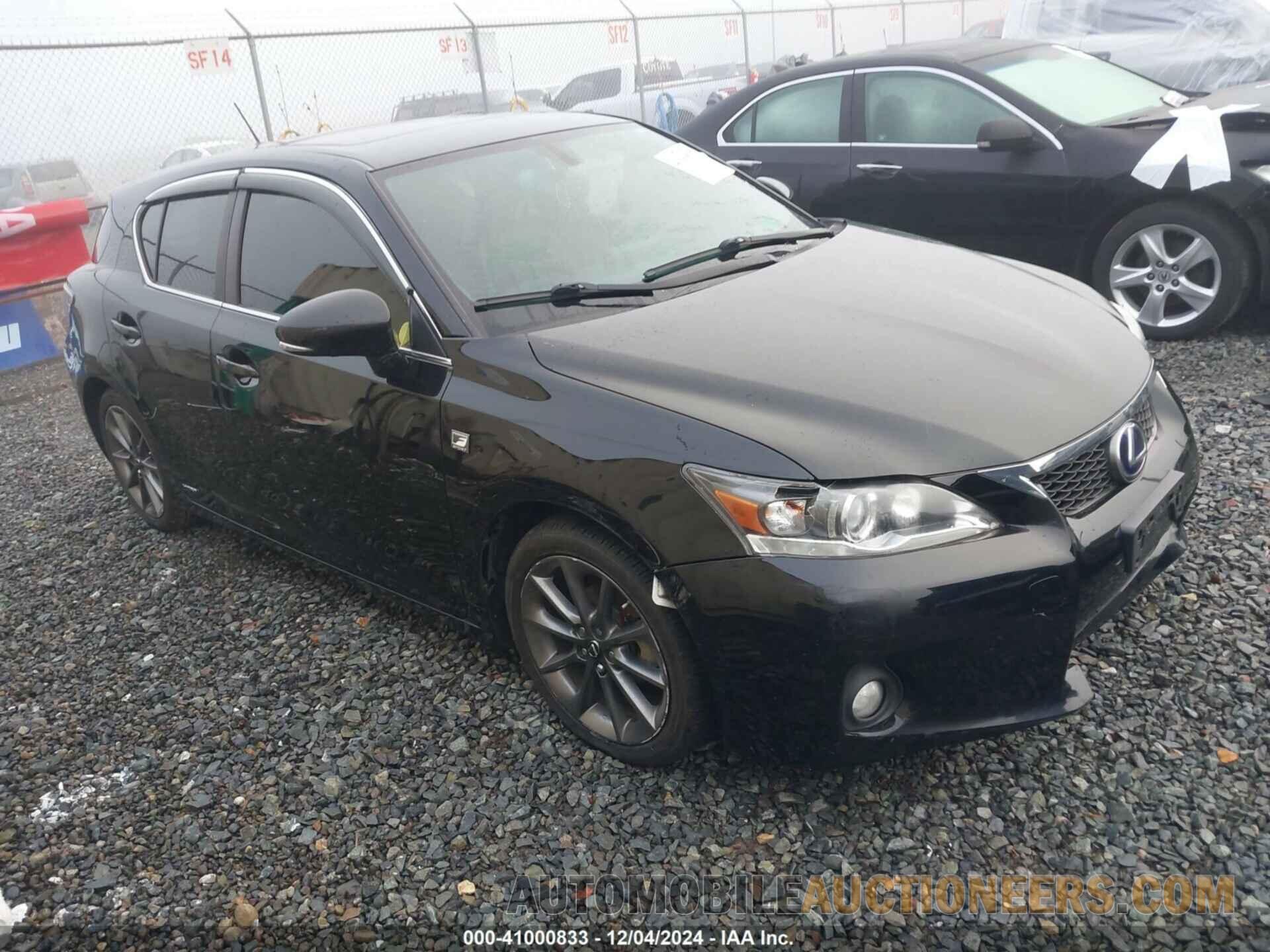 JTHKD5BH7C2056876 LEXUS CT 200H 2012