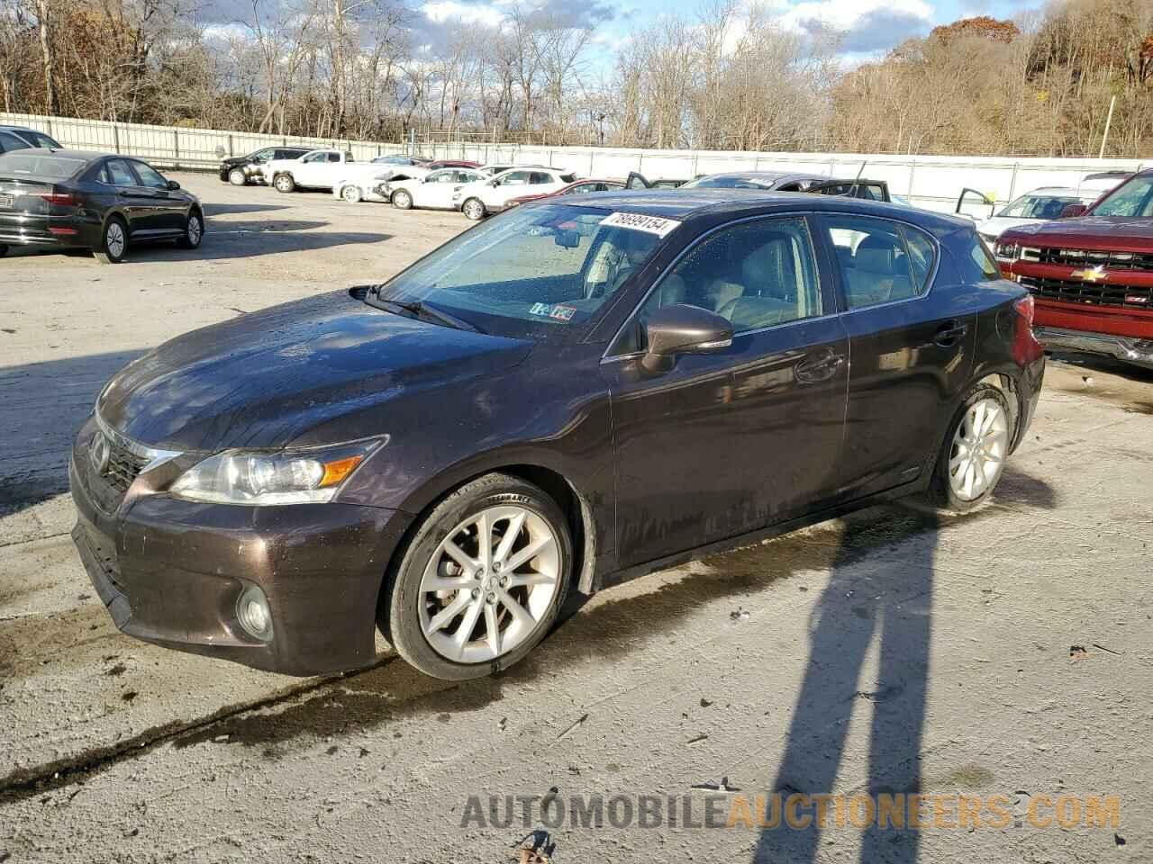 JTHKD5BH7C2070745 LEXUS CT 200 2012