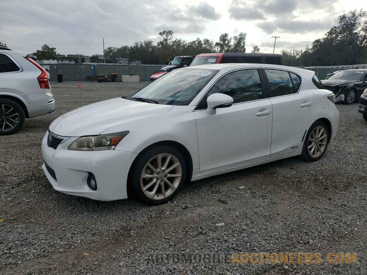 JTHKD5BH7C2078408 LEXUS CT 200 2012