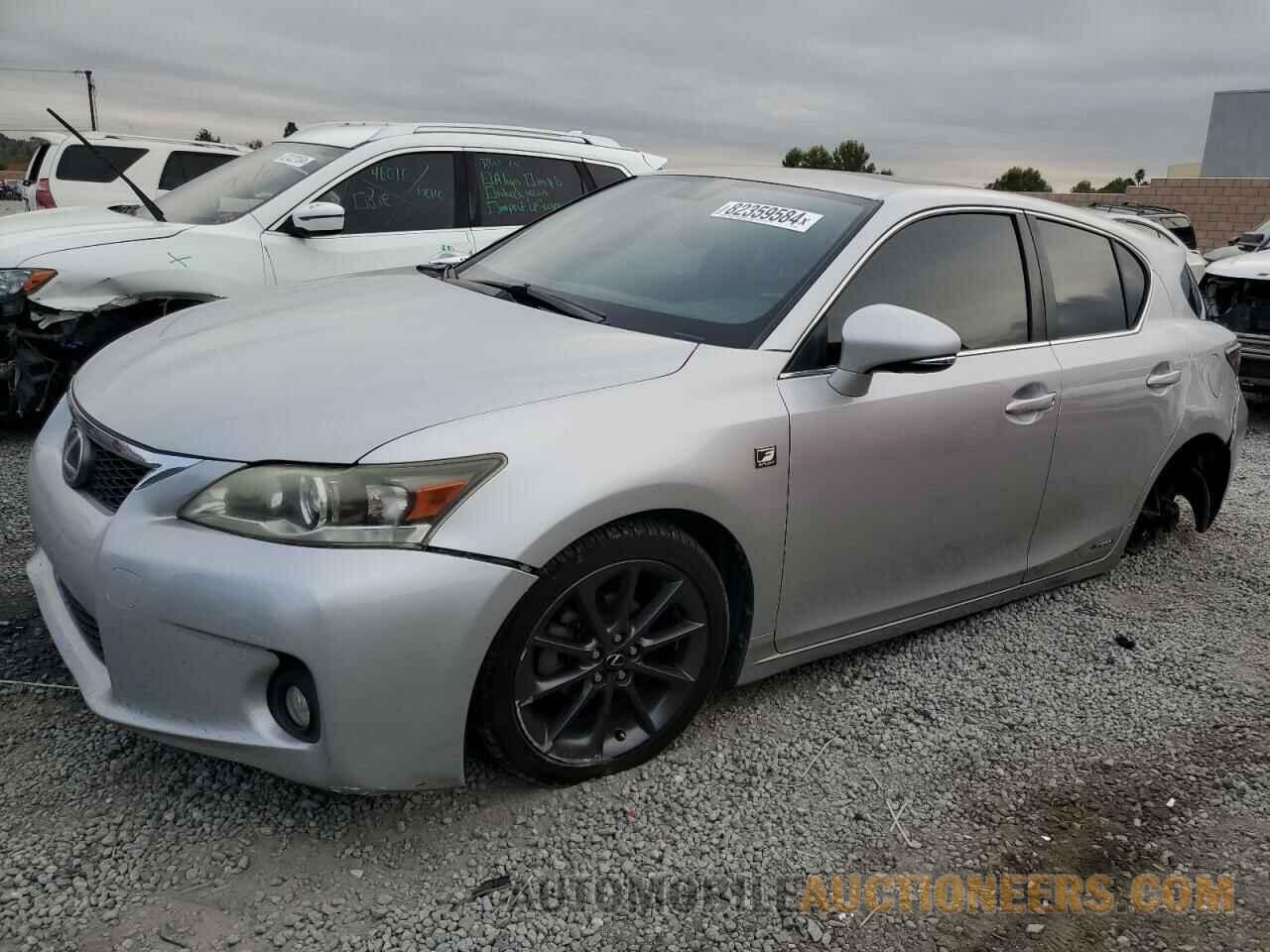 JTHKD5BH7C2080384 LEXUS CT 200 2012