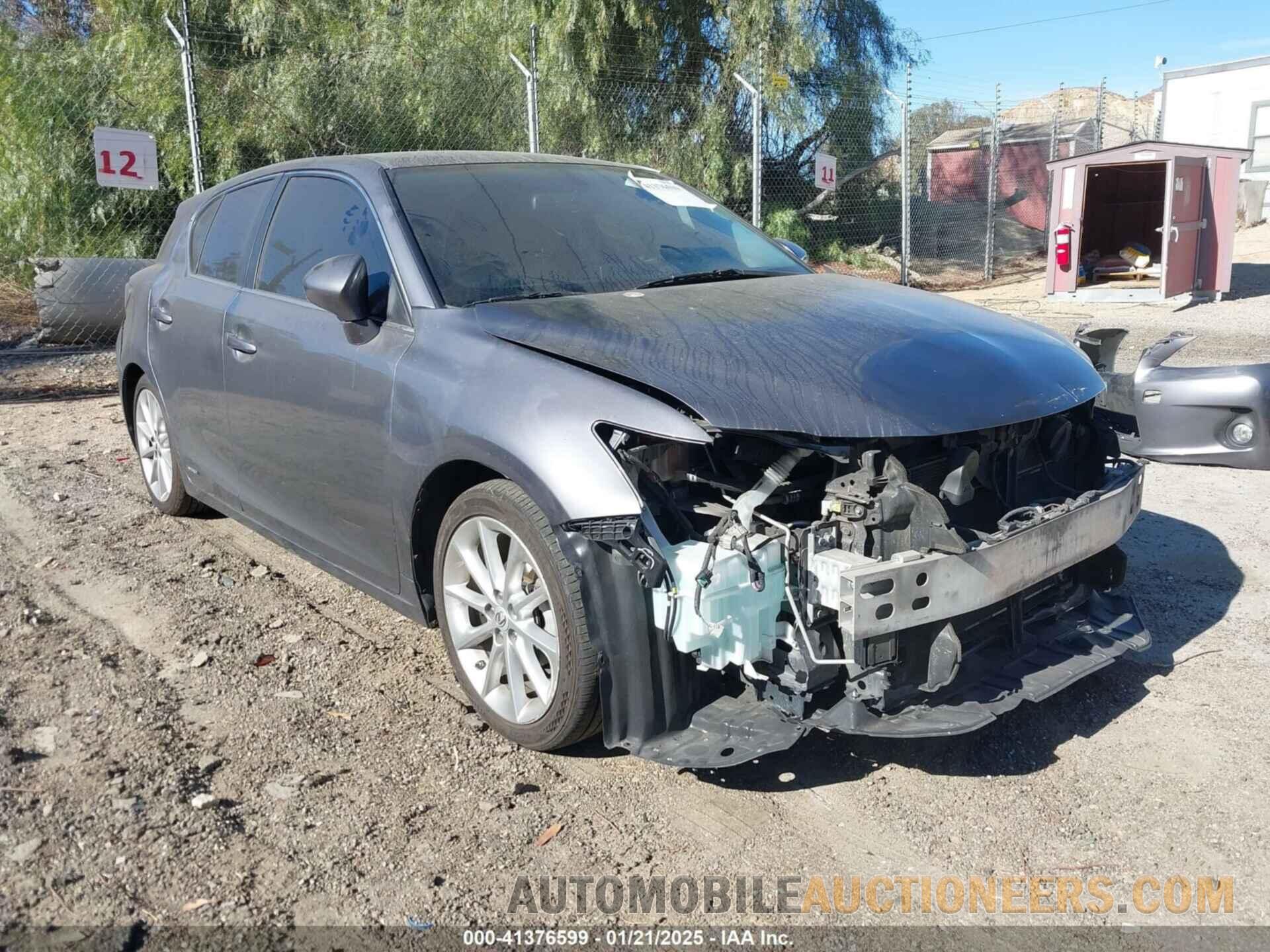 JTHKD5BH7C2101587 LEXUS CT 200H 2012