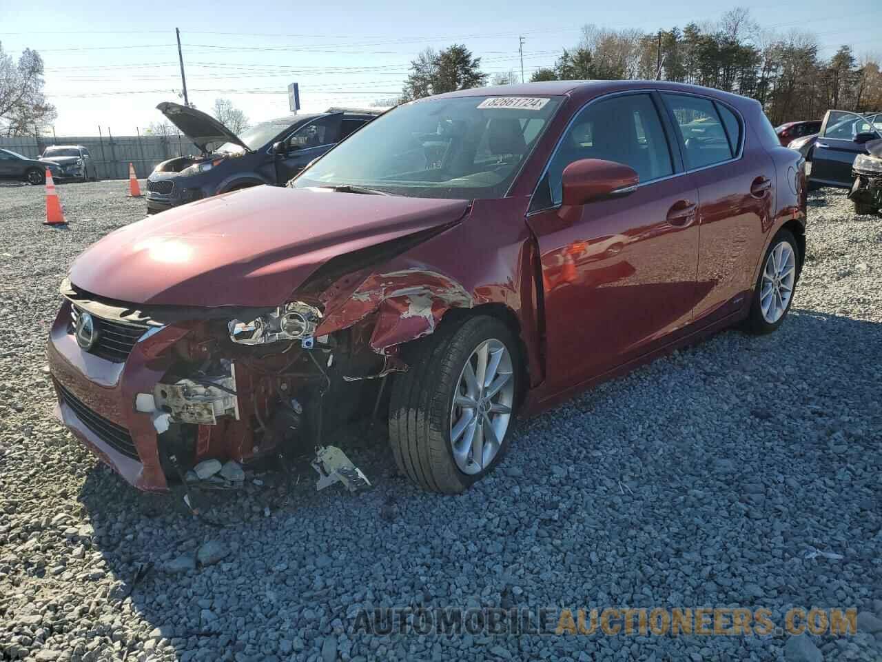 JTHKD5BH7D2153688 LEXUS CT 200 2013