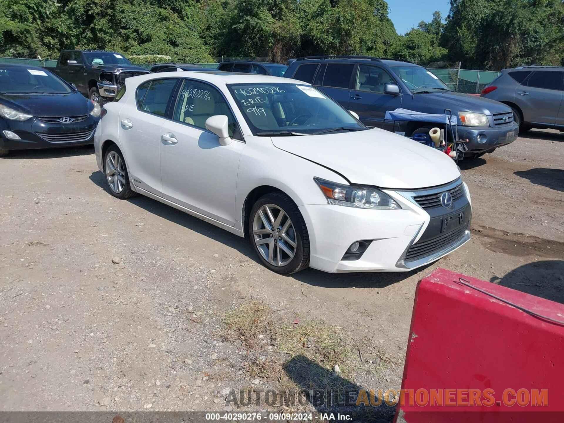 JTHKD5BH7G2250846 LEXUS CT 200H 2016