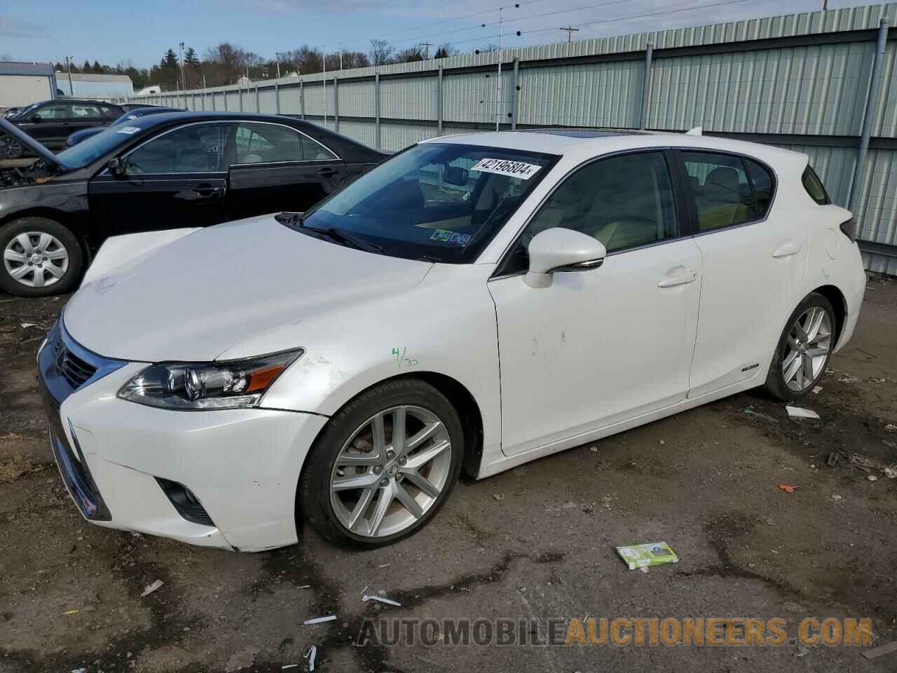 JTHKD5BH7G2256730 LEXUS CT 200 2016