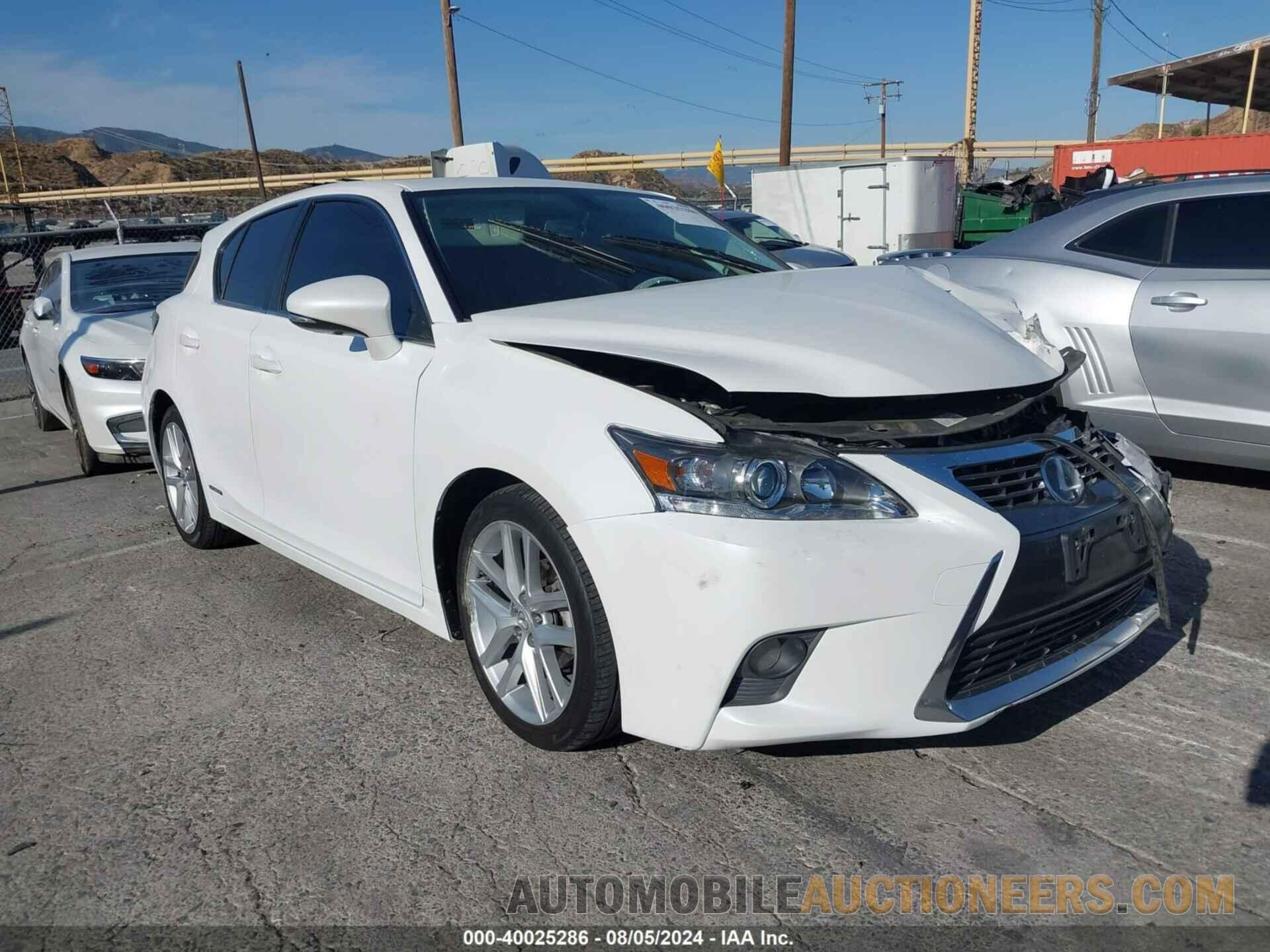 JTHKD5BH7G2270479 LEXUS CT 200H 2016