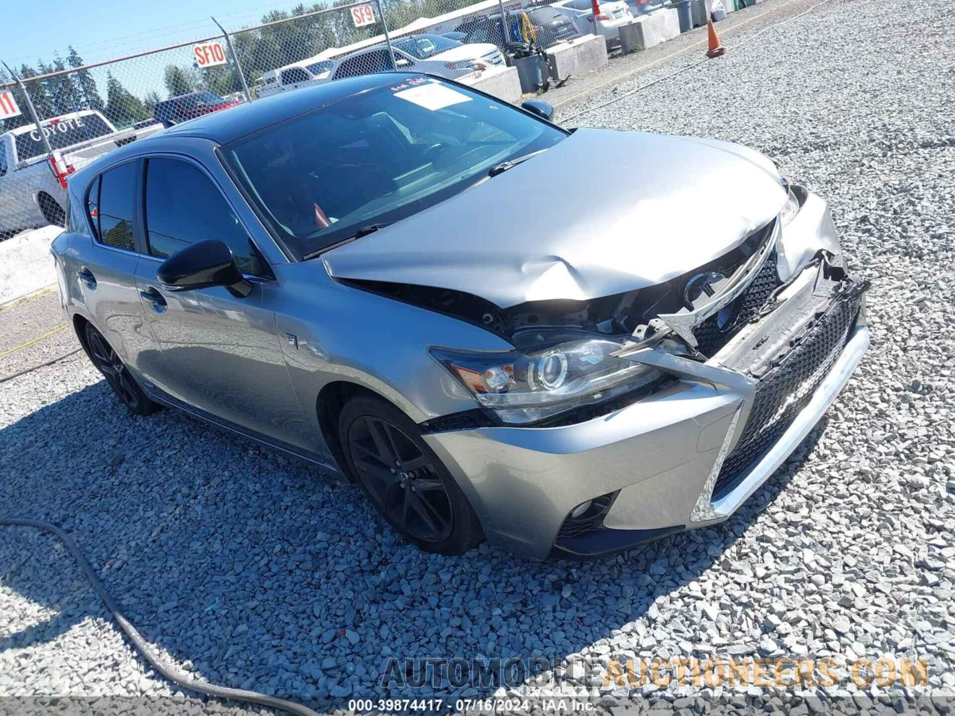 JTHKD5BH7G2272877 LEXUS CT 200H 2016