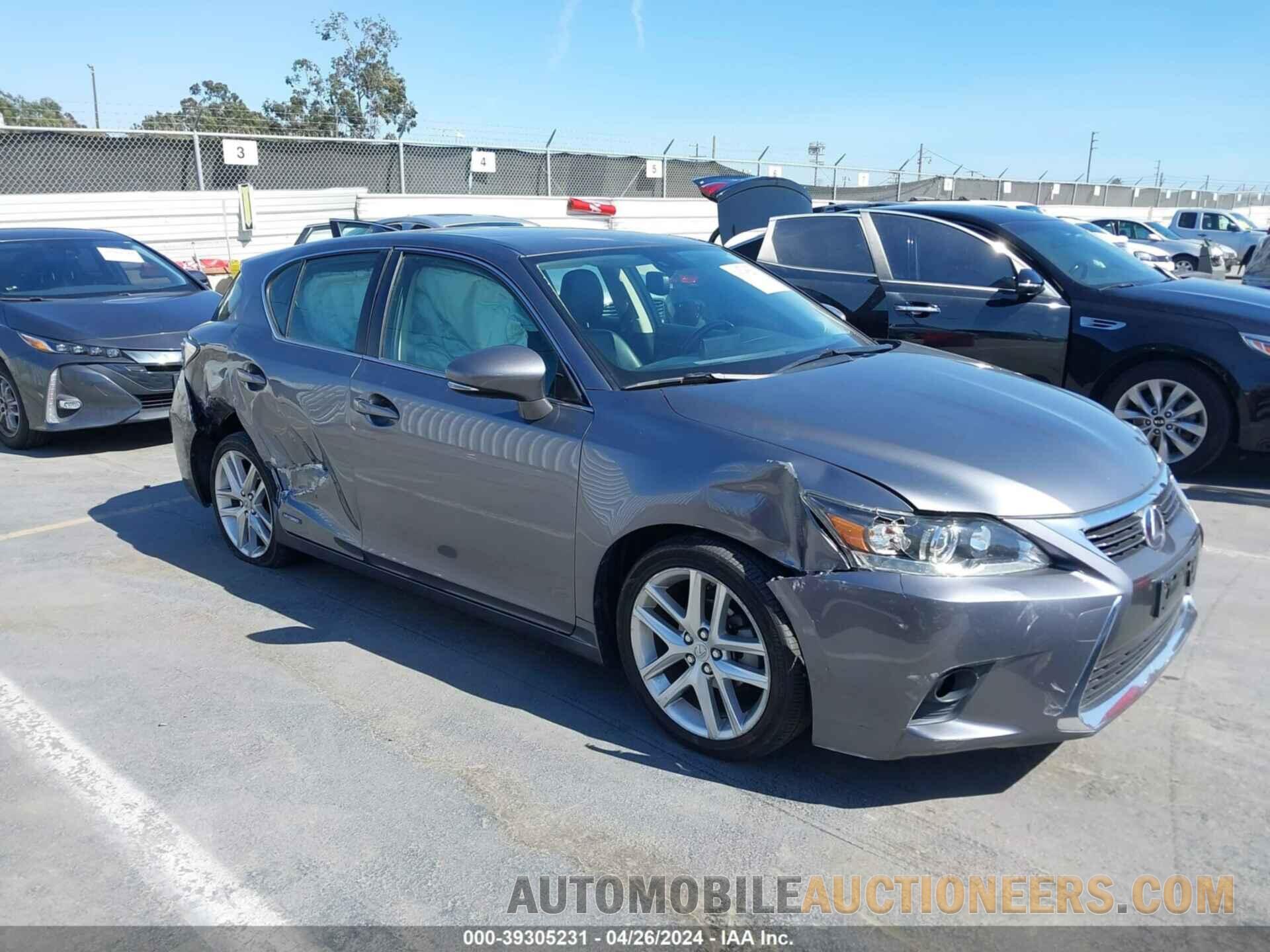 JTHKD5BH7H2281936 LEXUS CT 200H 2017