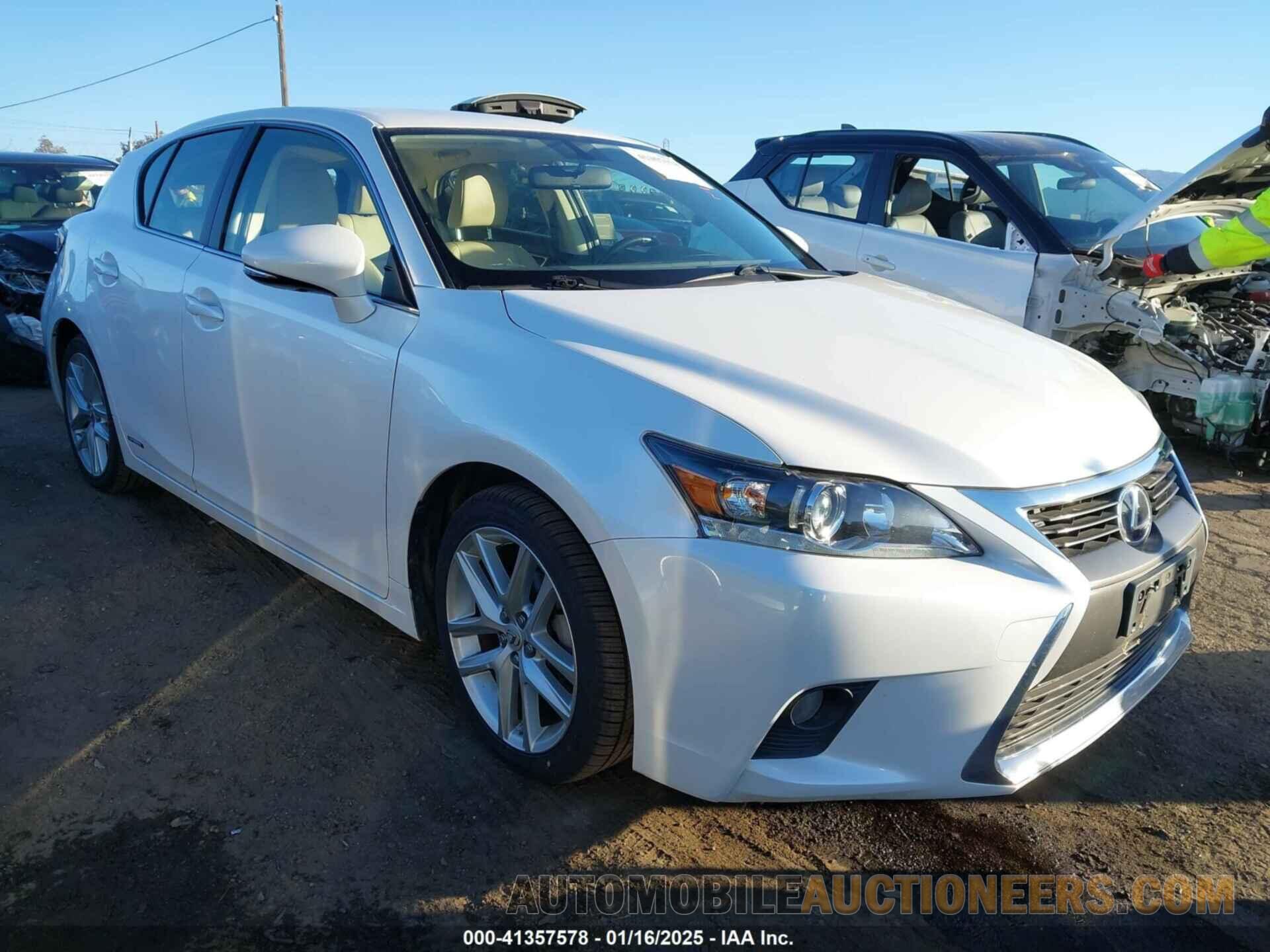 JTHKD5BH7H2284304 LEXUS CT 200H 2017