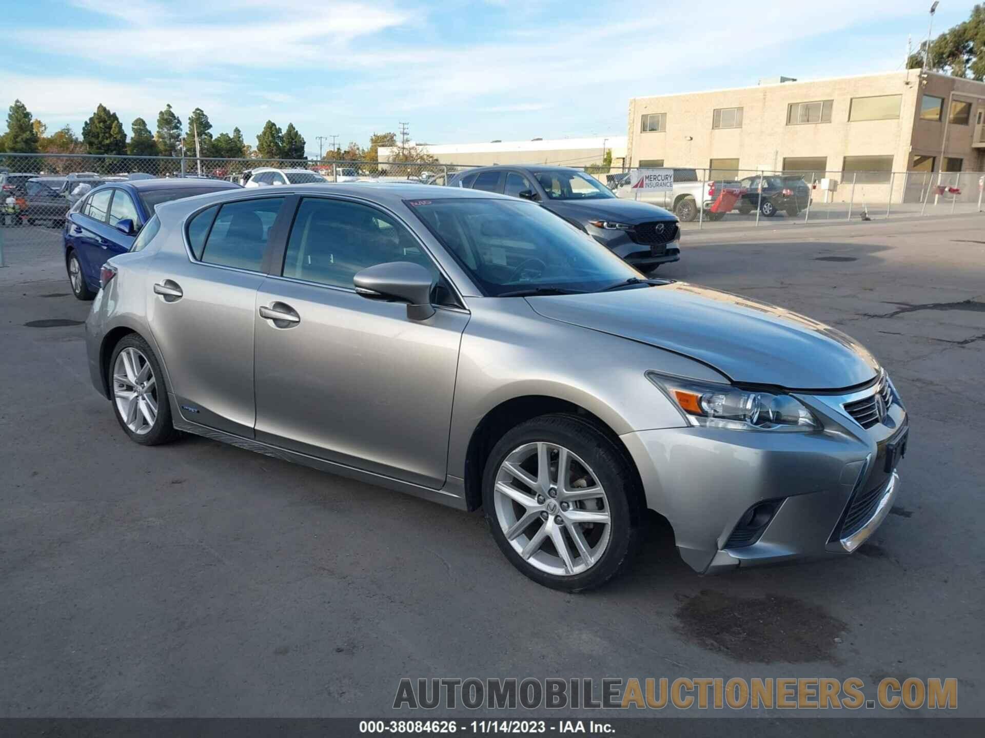 JTHKD5BH7H2288384 LEXUS CT 200H 2017