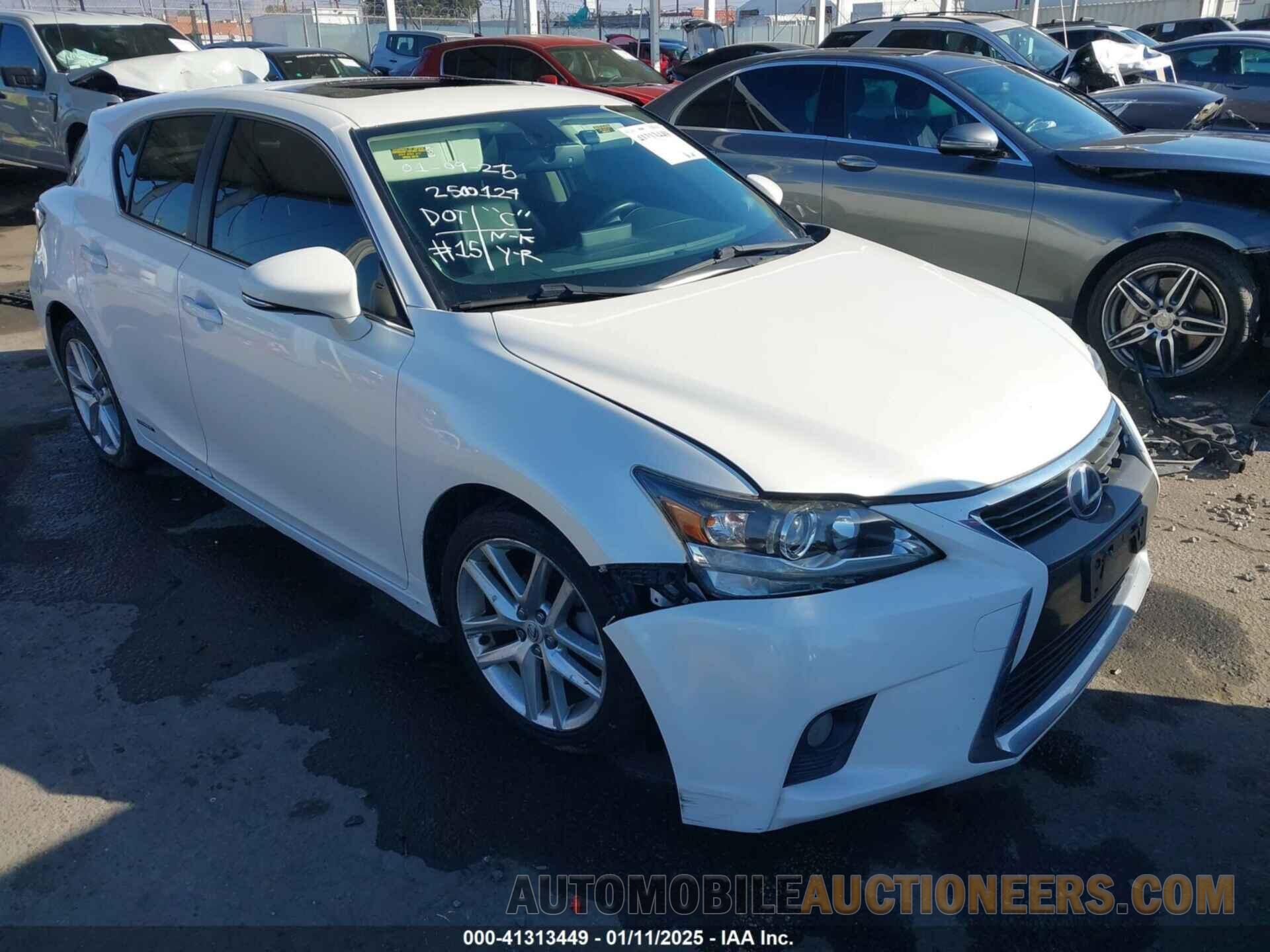 JTHKD5BH7H2297117 LEXUS CT 200H 2017