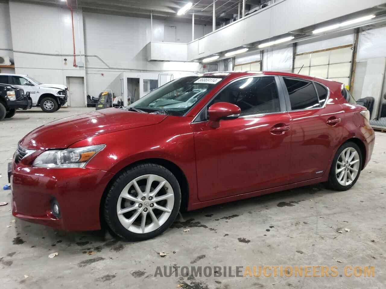 JTHKD5BH8C2073654 LEXUS CT 200 2012