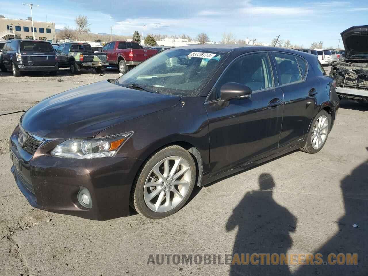 JTHKD5BH8C2120200 LEXUS CT 200 2012