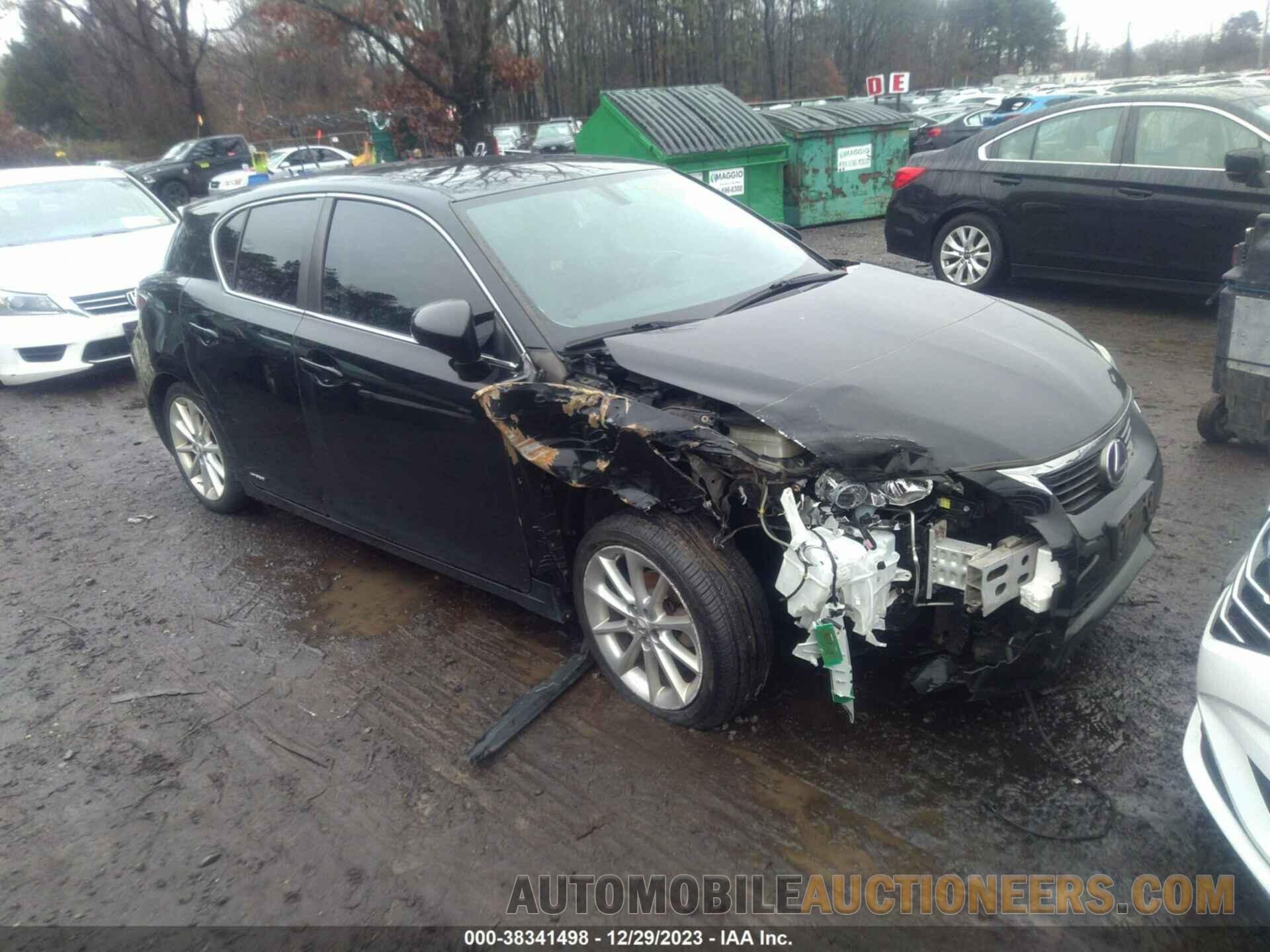 JTHKD5BH8D2159869 LEXUS CT 200H 2013