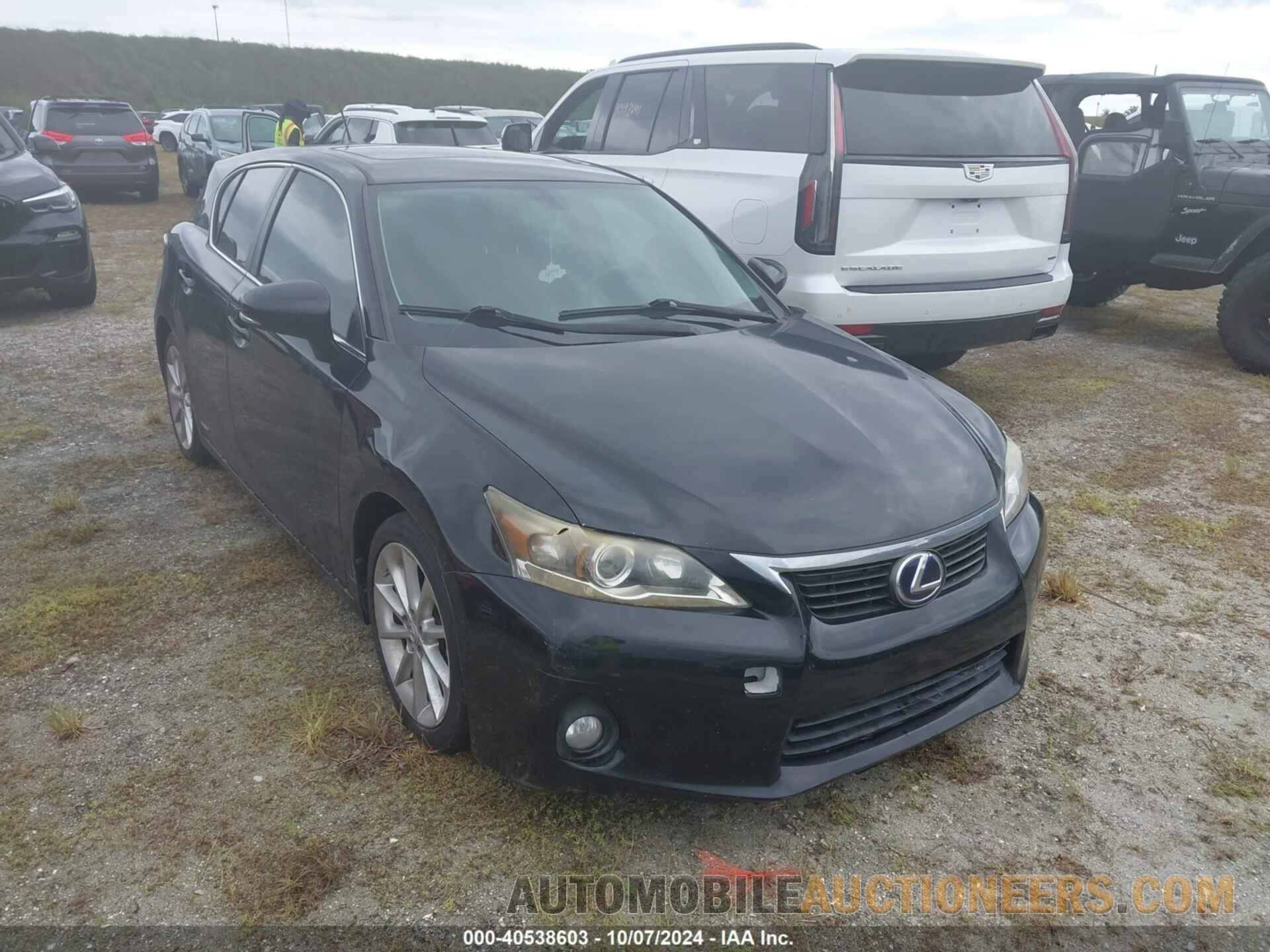 JTHKD5BH8D2169446 LEXUS CT 200H 2013