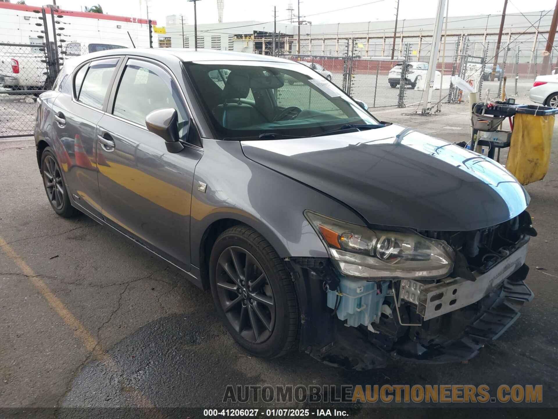 JTHKD5BH8D2172072 LEXUS CT 200H 2013