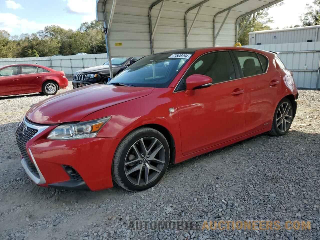 JTHKD5BH8F2223699 LEXUS CT 200 2015