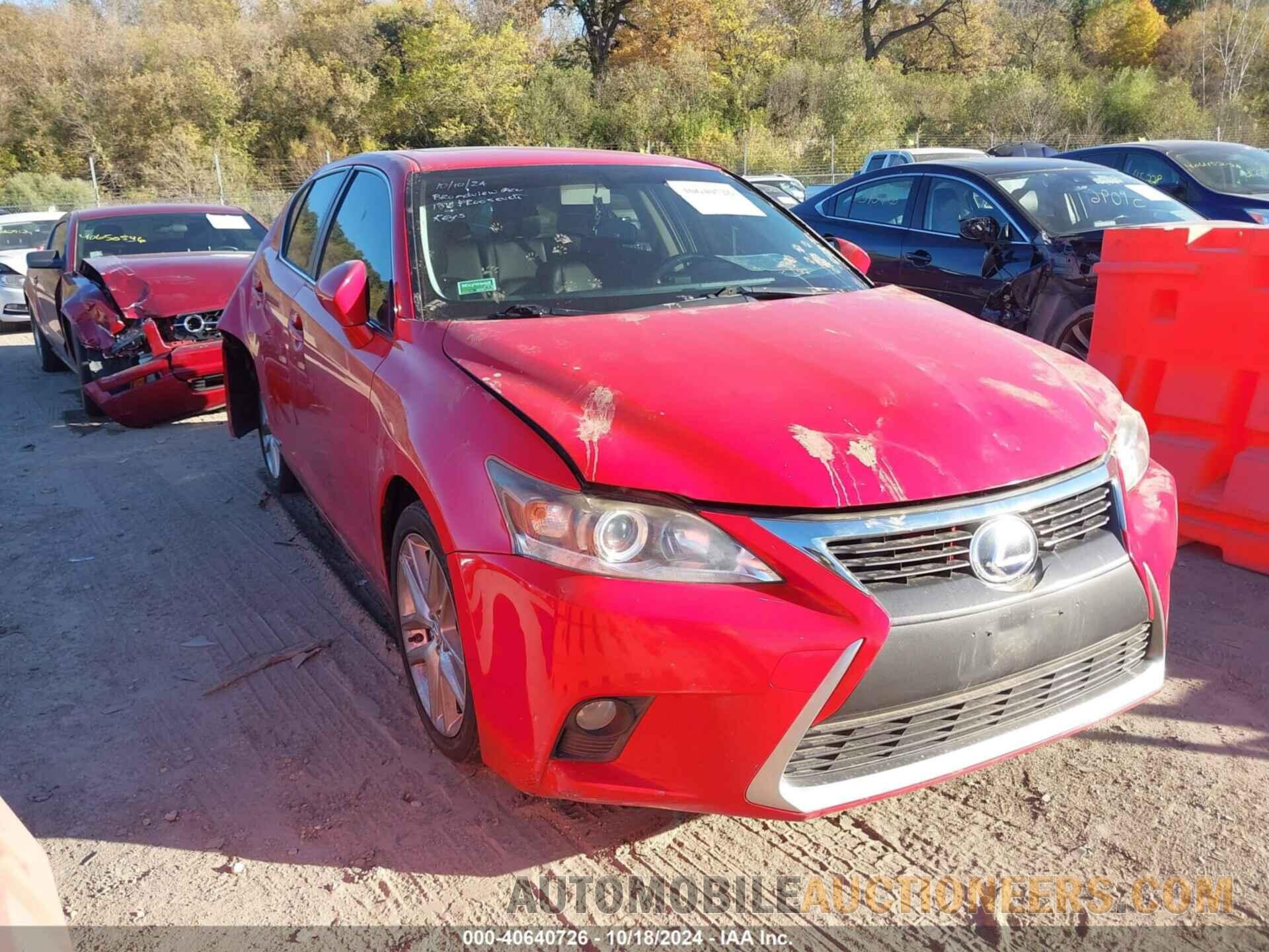 JTHKD5BH8F2228059 LEXUS CT 200H 2015