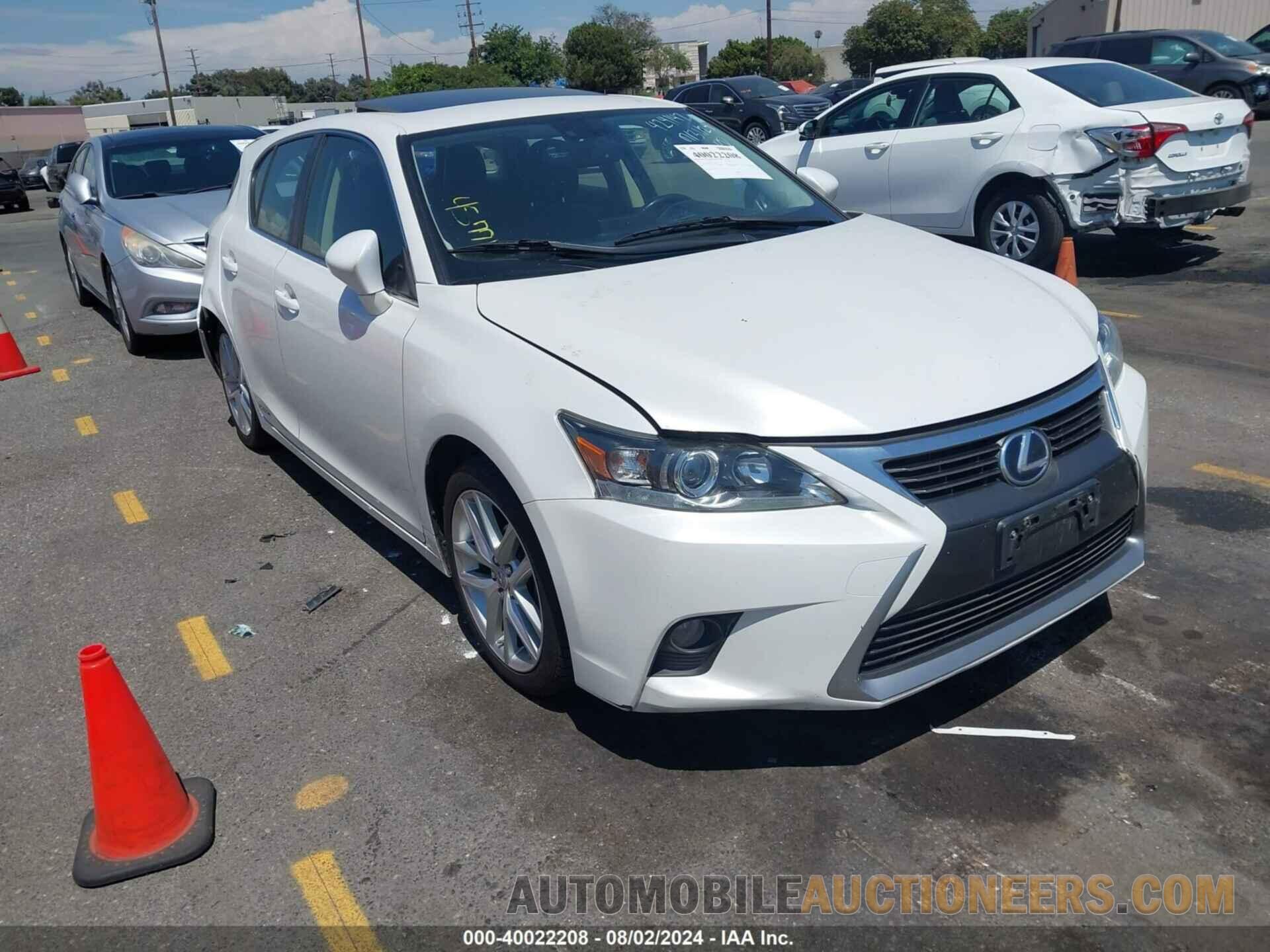 JTHKD5BH8F2245489 LEXUS CT 200H 2015