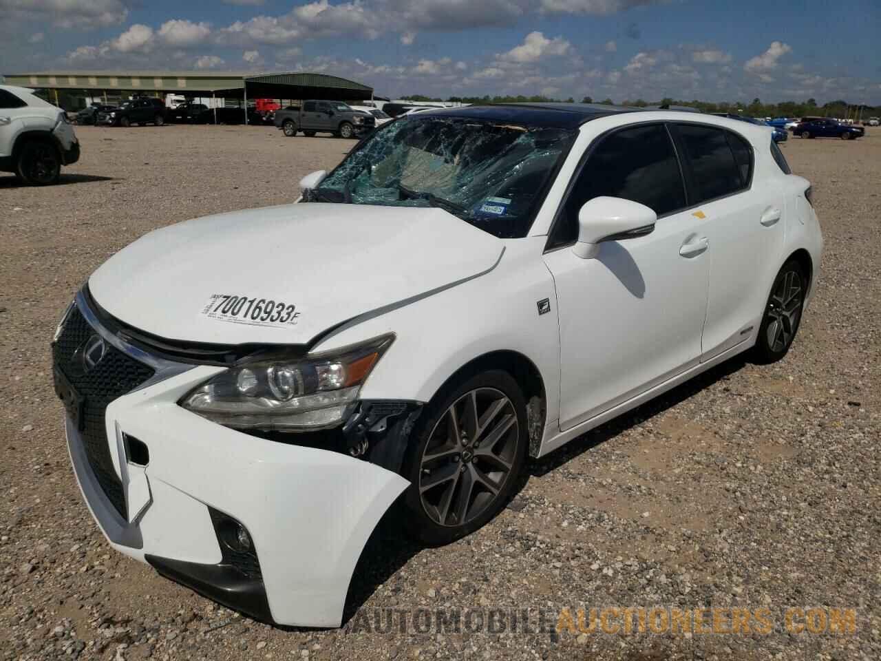 JTHKD5BH8F2249459 LEXUS CT 200 2015