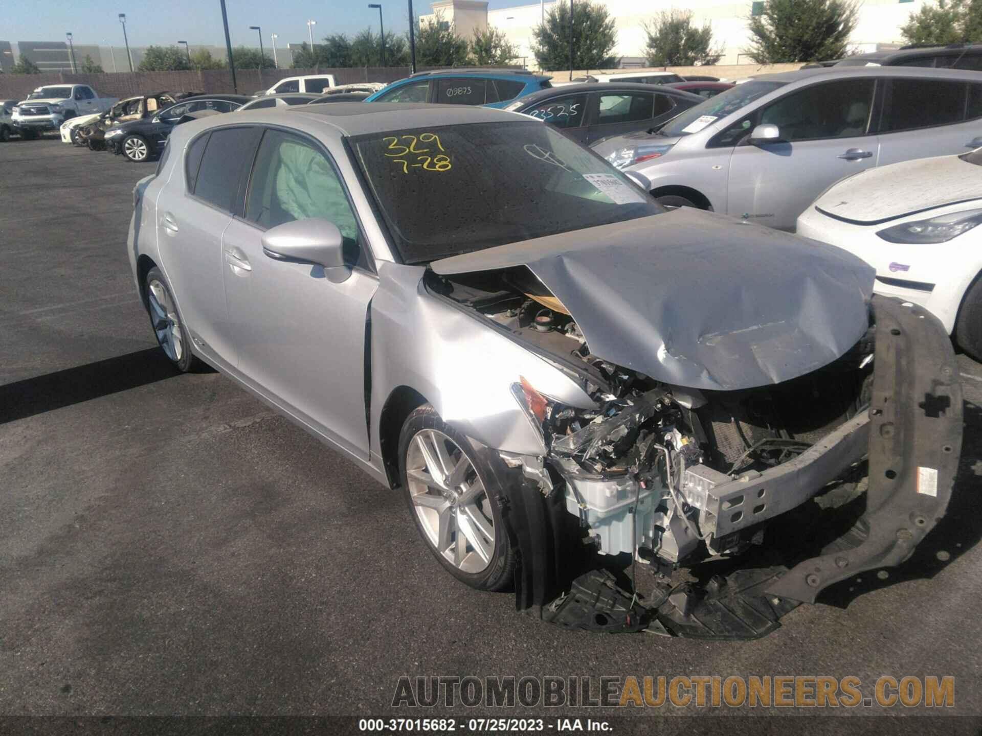 JTHKD5BH8G2252010 LEXUS CT 200H 2016